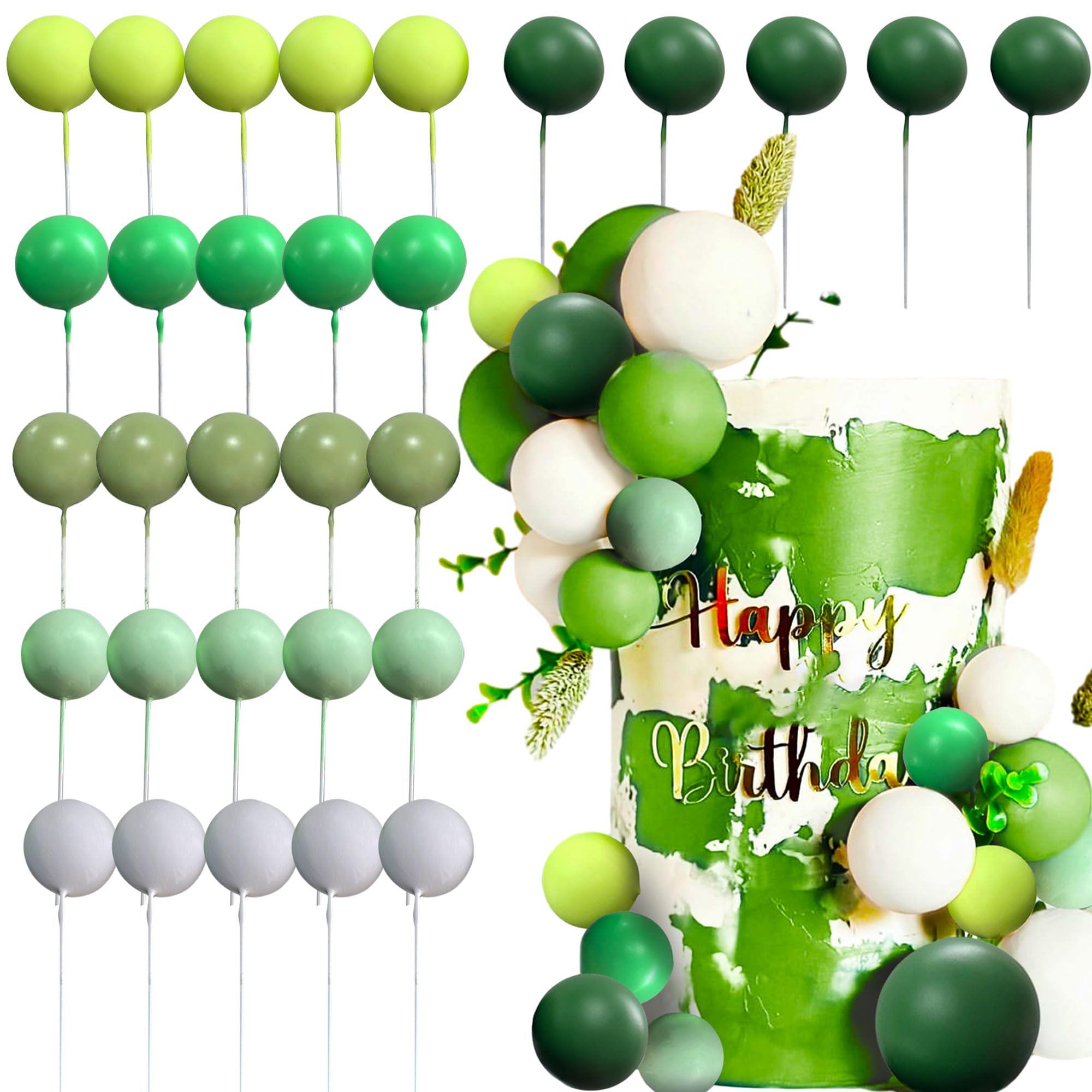 33 stuks taartdecoratie, bloementaartdecoratie, regenboog, kleurrijke taarttoppers, ballen, taartdecoratie, wolken, taarttopper, verjaardag, babyshower, bruiloft, Valentijnsdag, verjaardag