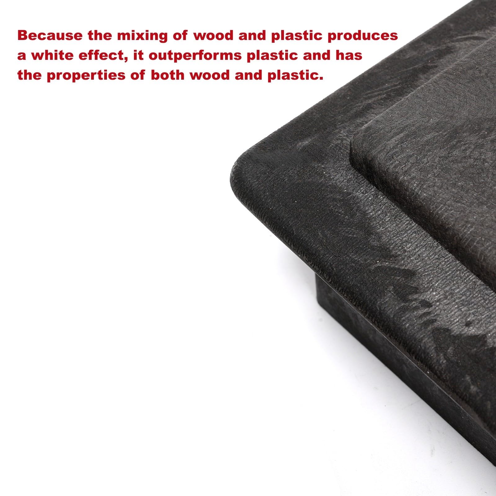 Tappi Protezione Pali Legno 7x7 Cm - 20 Pezzi In PET Grafite, Resistente Intemperie - Foto 4