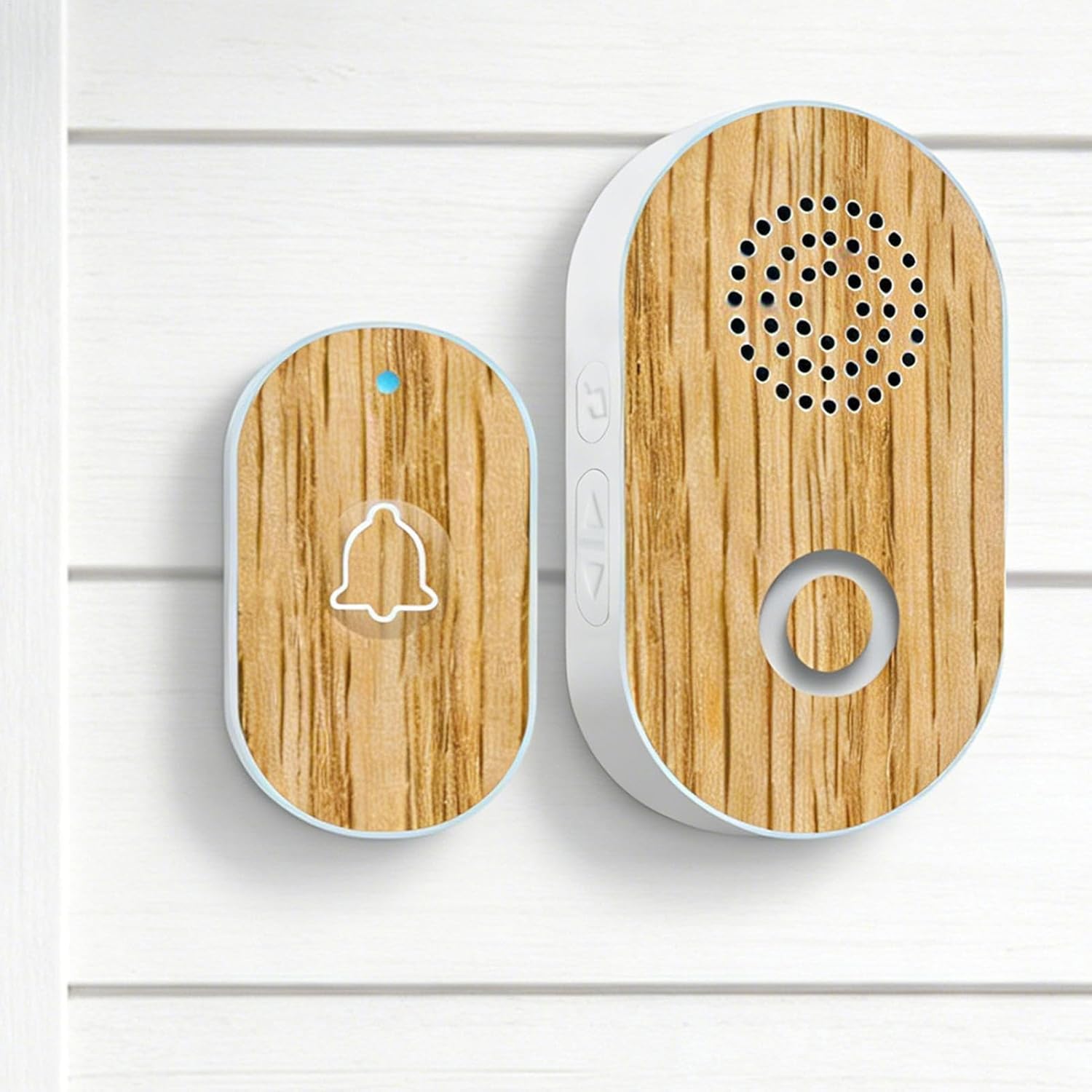 Electric Chime Bell - Cordless Ringer for Home Entry 38 Sound Options & Adjustable Volume for Business, Store, Apartment, Office, Bedroom, and Kitchen Use