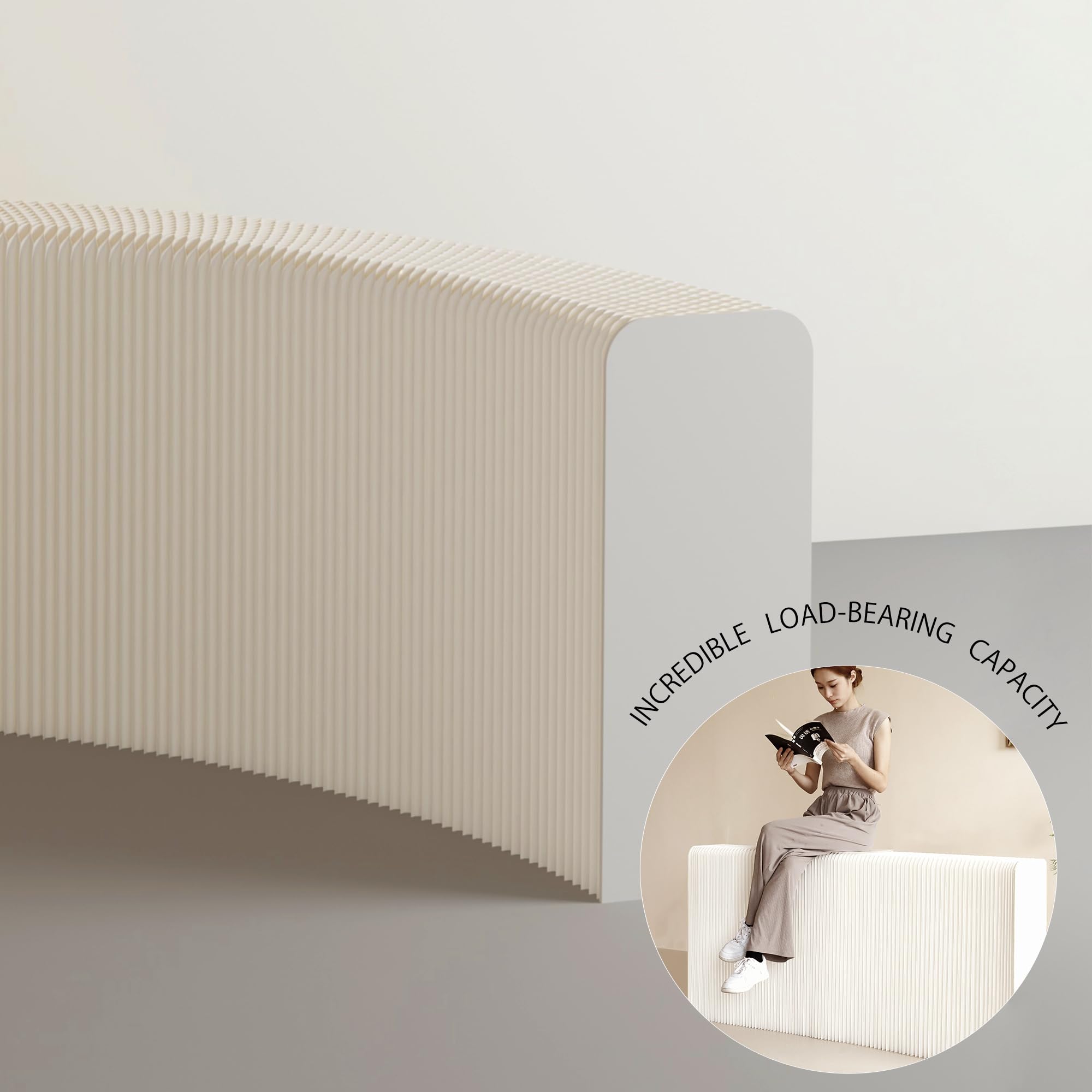 Banco di mostra di carta pieghevole, divisorio portatile di pop-up della stanza, Tabella di mostra del prodotto di progettazione della fisarmonica retrattile per la promozione del centro commerciale