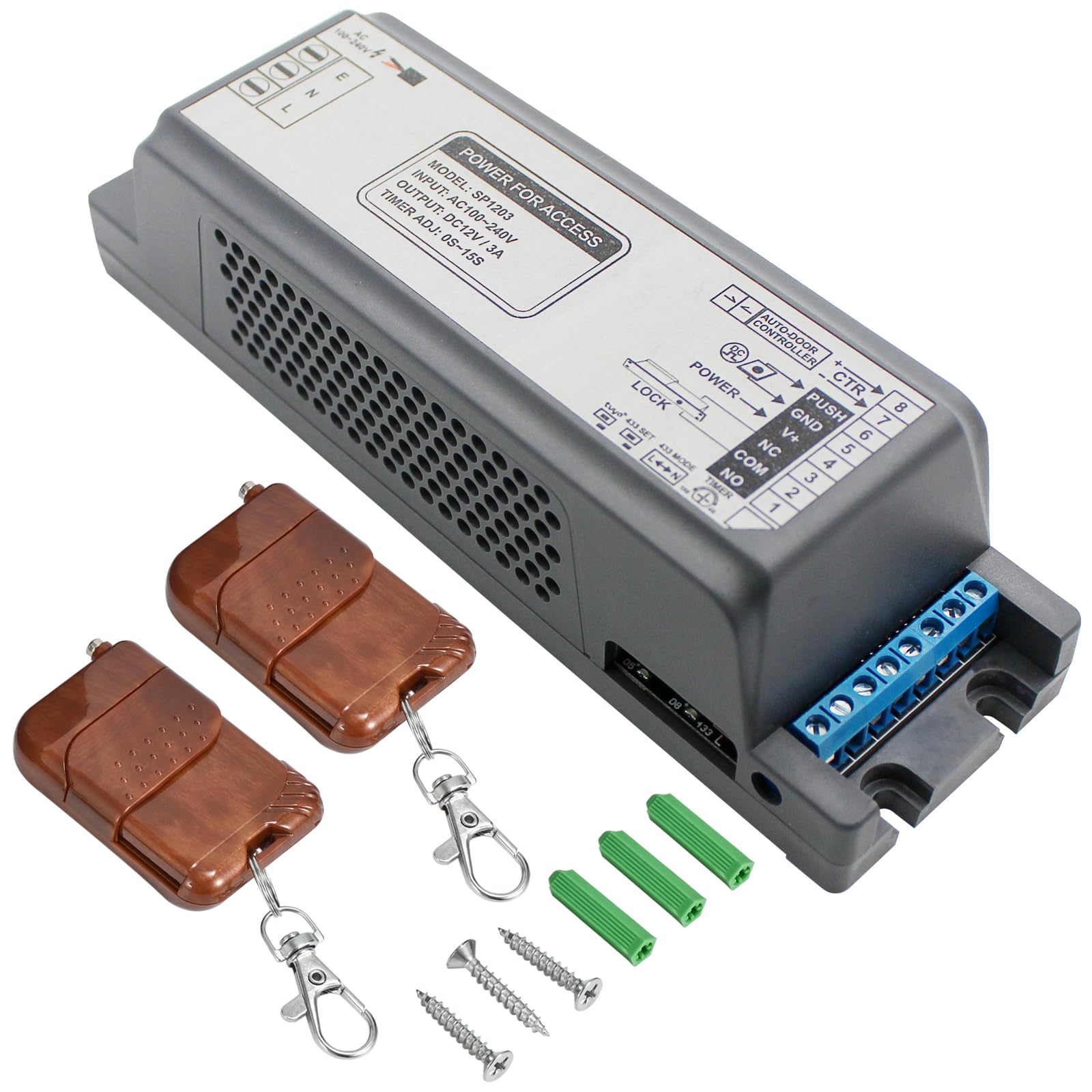 Amazon.com: Smart Power Supply Controller, AC 110-240V to DC 12V
