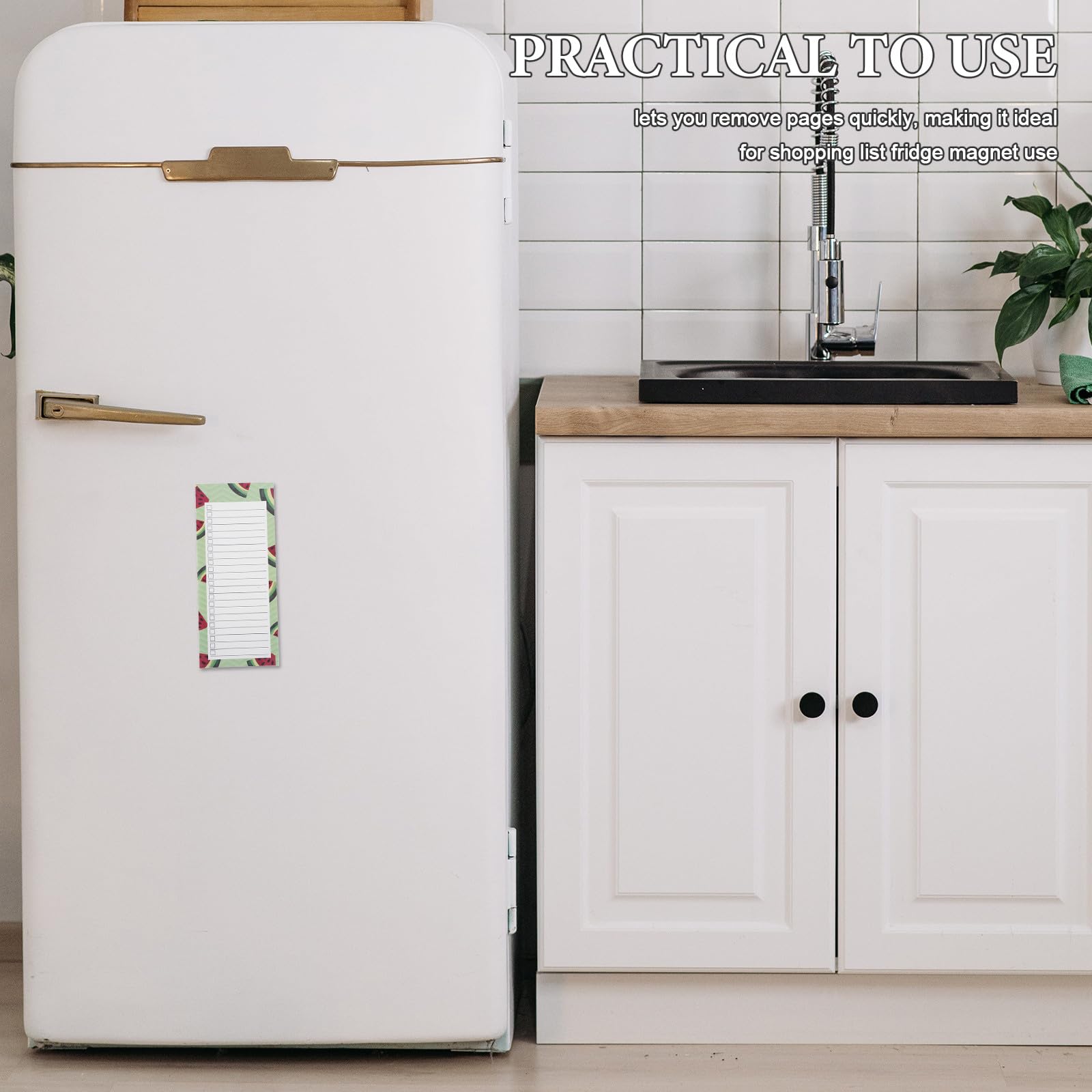 6 blocs de notas para el menú semanal de la cena, lista de tareas de cocina, planificador magnético de comidas para el refrigerador, lista de verificación de compras de alimentos
