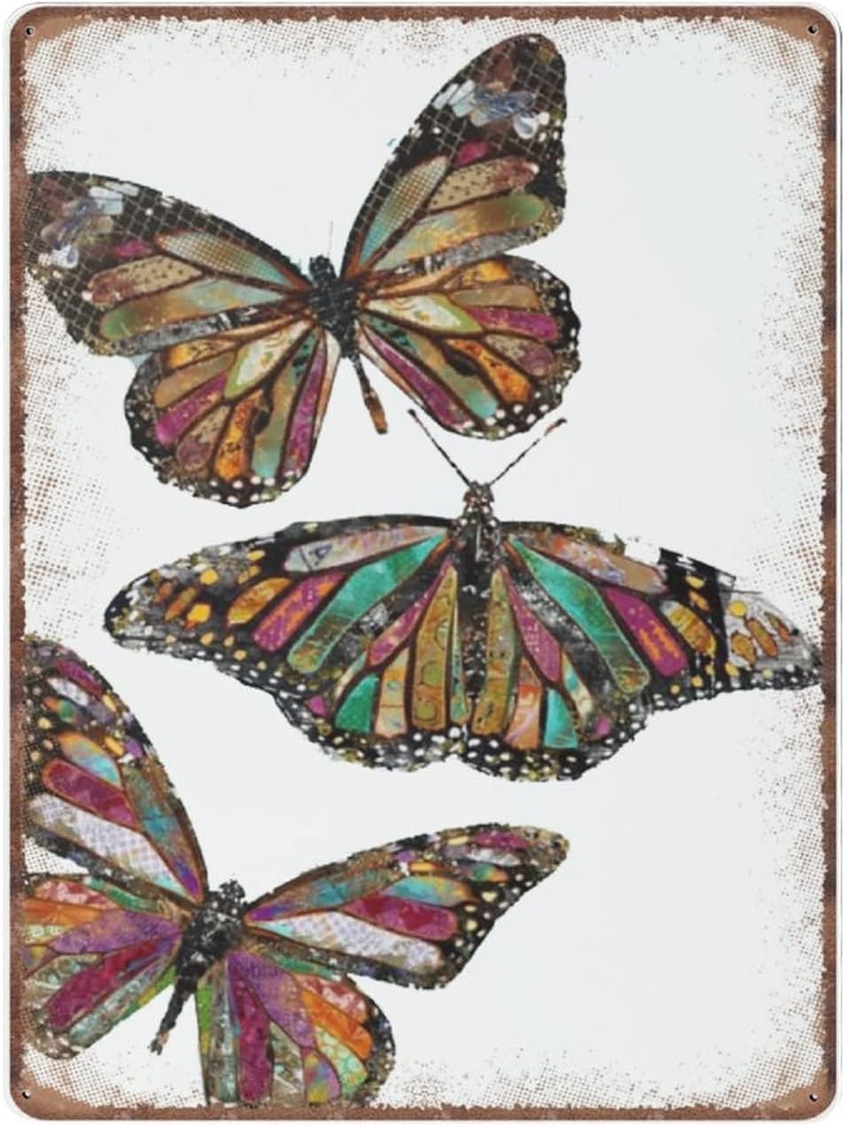 DAIERCY Funny Vintage Sign Take Time Metal Tin Signs for Kitchen Garden