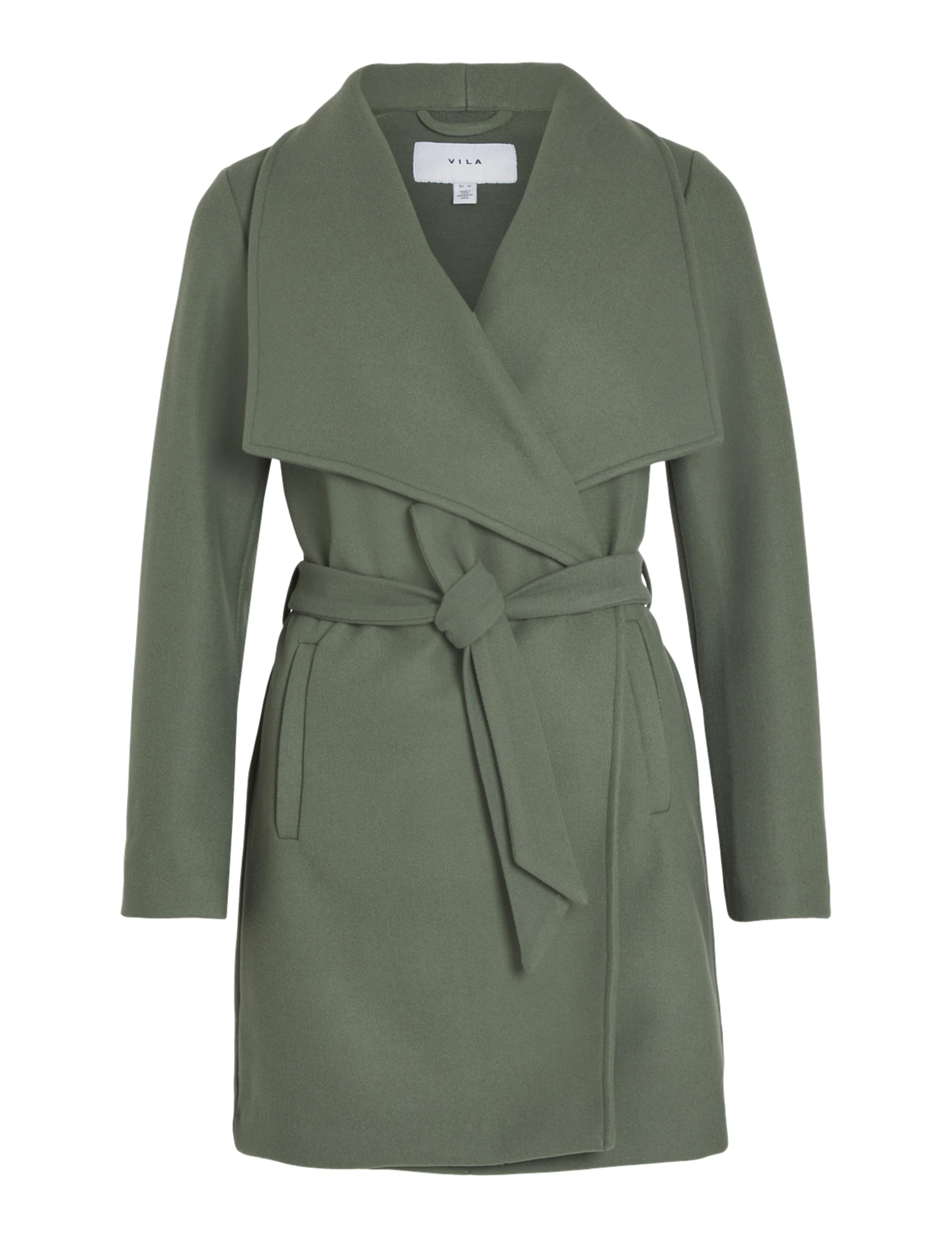Vila Female Coat Waist Belt, Pastel Green, 8