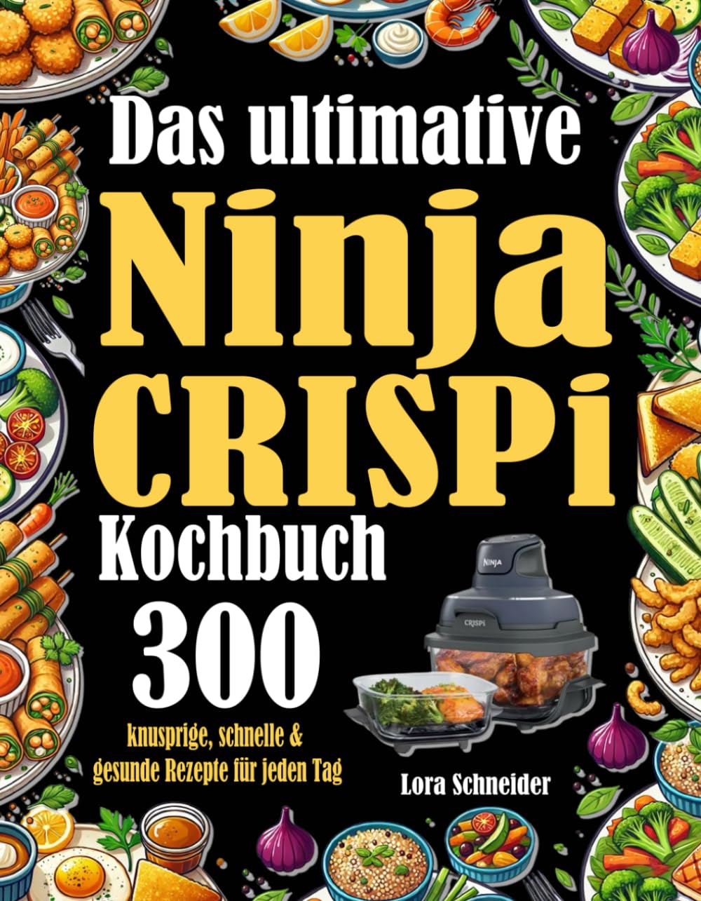 Das ultimative Ninja Crispi Kochbuch: 300 knusprige, schnelle & gesunde Rezepte für jeden Tag