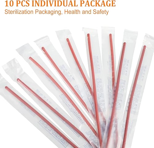 Miniatura 5 de 10 tubos de enema de goma de 15 pulgadas x 18FR para enemas de café, limpieza de colon superior para mayor seguridad