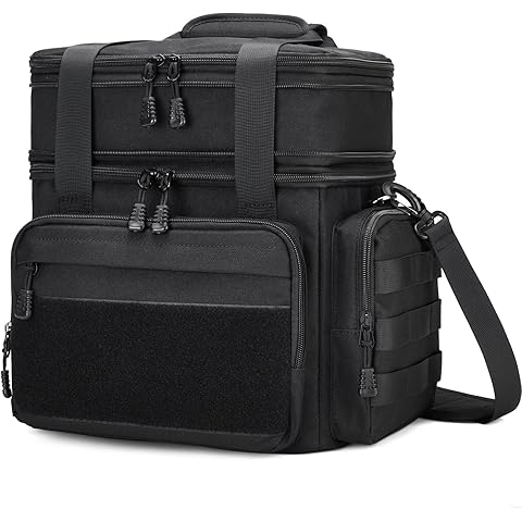 Tactical Lunch Box for Men, Insulated Lunch Bag Adult, Thermal Lunchbox Leakproof W...