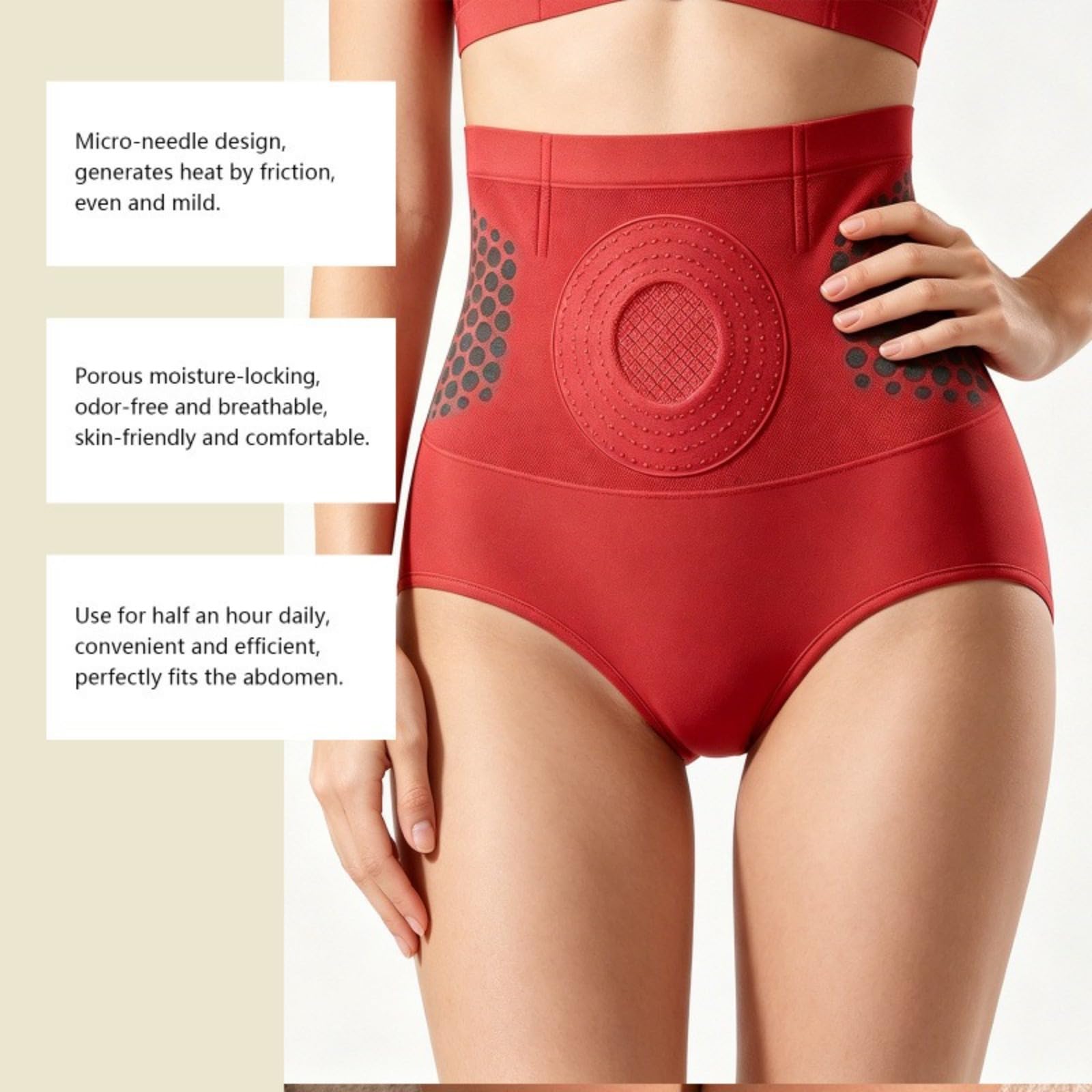 Short Sculptant Thermogénico Quemador de grasa 4 en 1 Micro Particle Sculpting Short Vainant Femme Vientre Plano Ropa interior Adelgazante sin costuras en la cintura