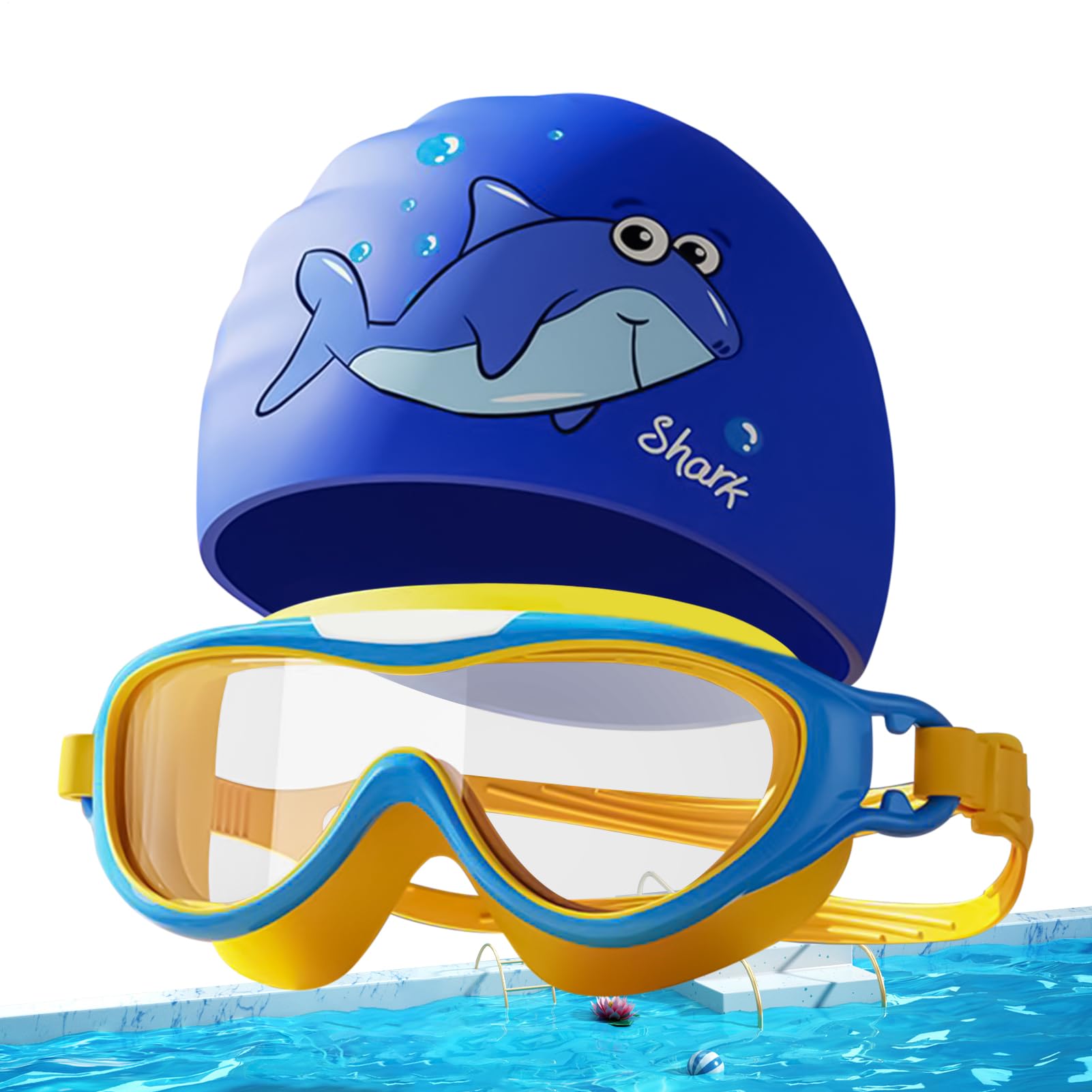 Lunettes de natation ajustables sans buée pour éviter l'eau dans les yeux - 8
