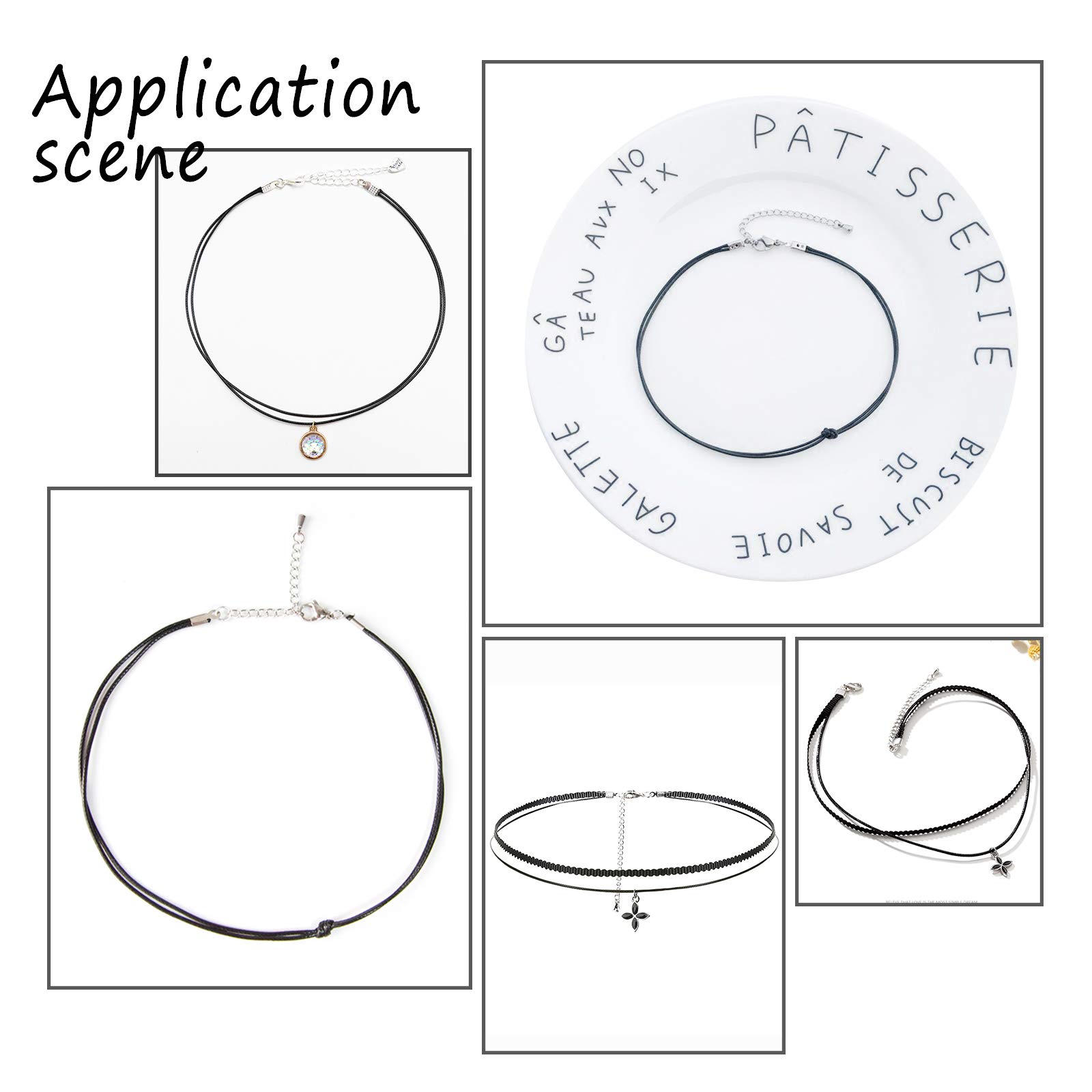 Tubes à Fermoir Coulissant, Embouts De Curseur Tube D'extrémité à Sertir Pour La Fabrication De Bijoux De Boucles D'oreilles, Bracelet Connecteurs De