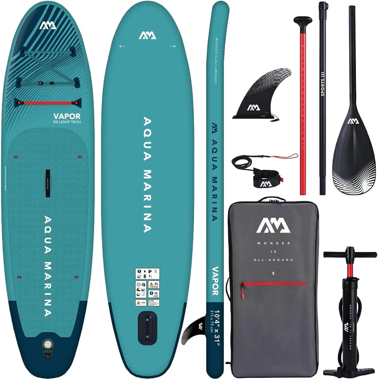 tabla paddle surf hinchable Aqua Marina Vapor 10'4