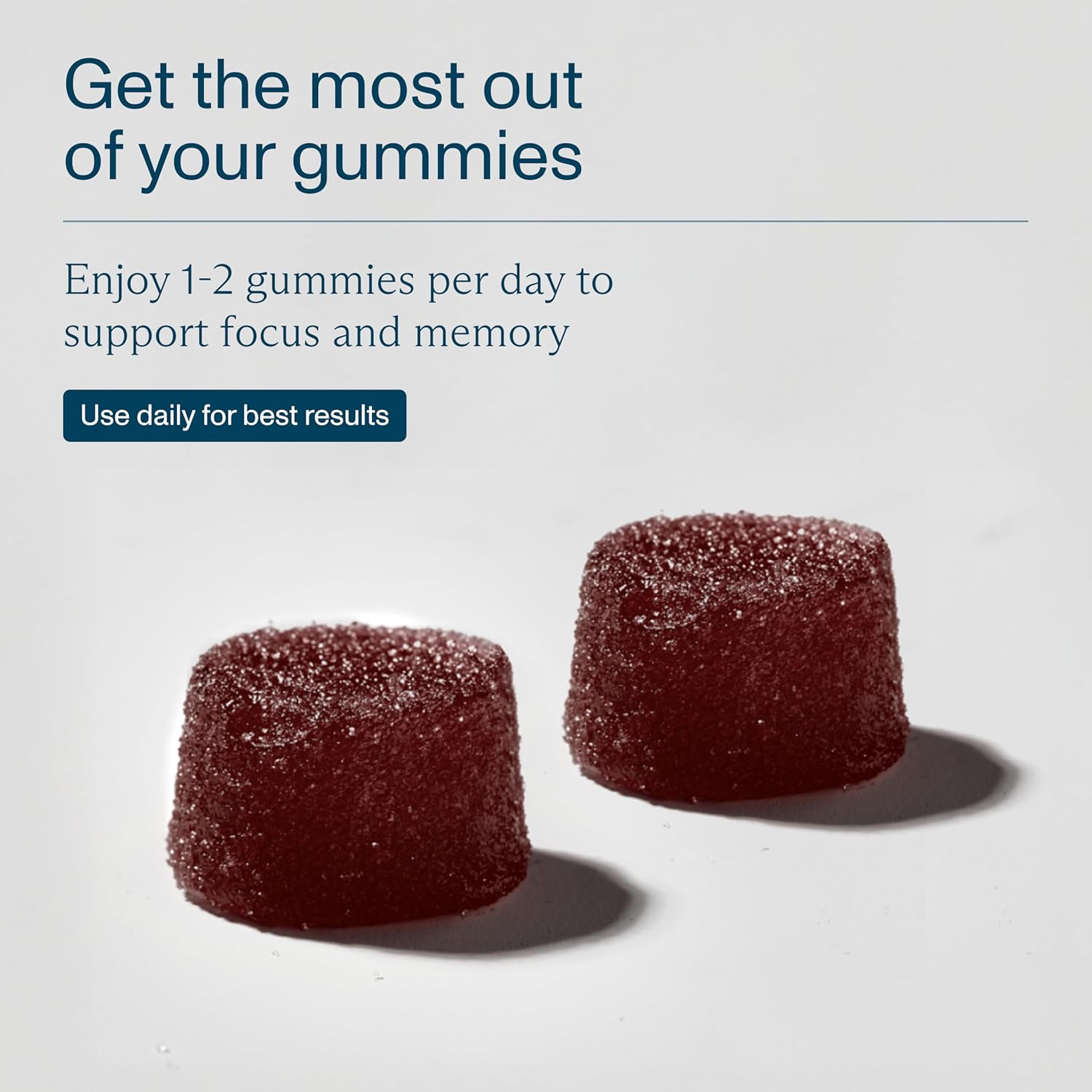 FOCL Lions Mane Mushroom Gummies - Mushroom Supplement for Brain Function, Focus, Memory, Energy, Immune Boost, Stamina - Nootropic Complex Lion's Mane, Reishi, Cordyceps - Vegan, Gluten Free, Organic - Image 4