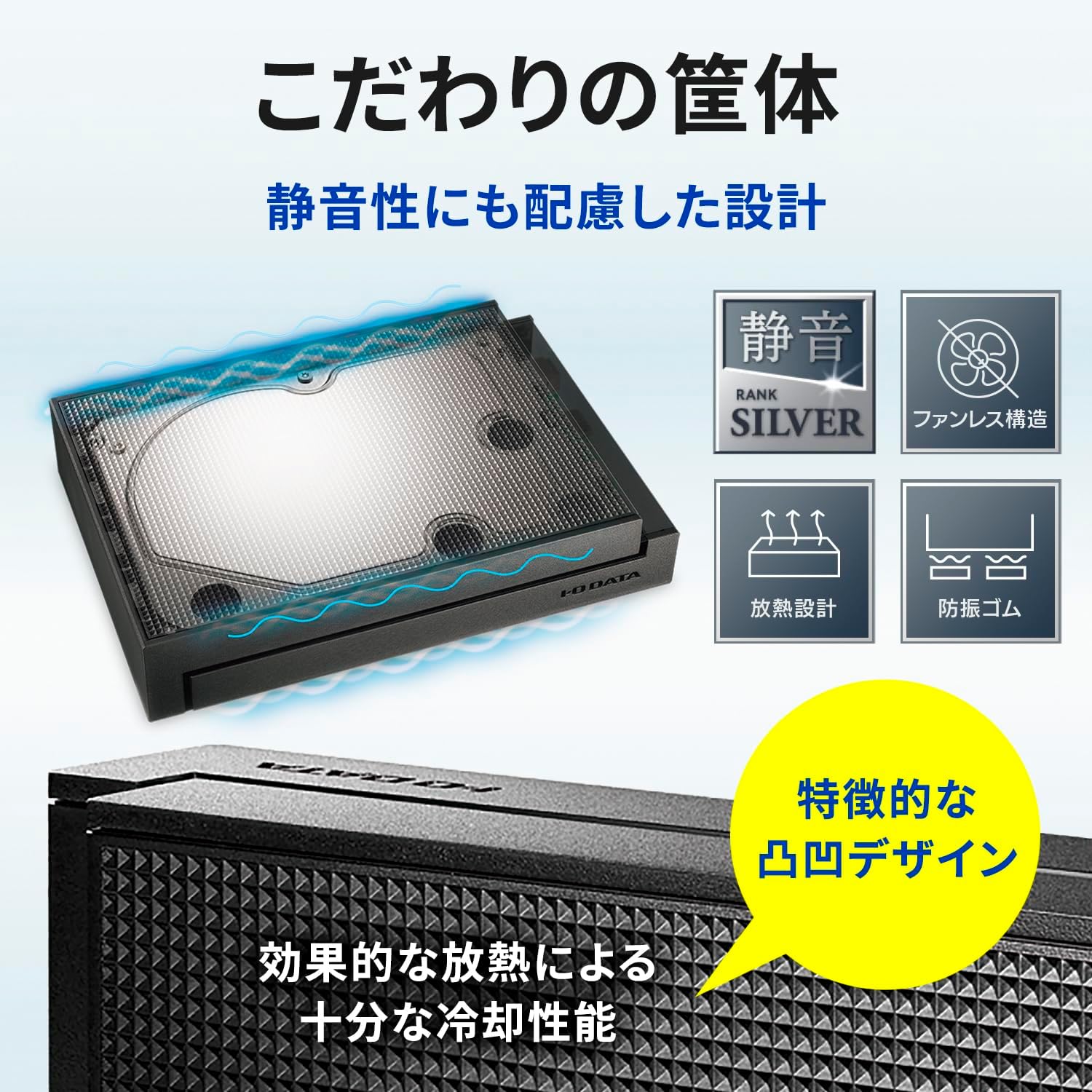 Amazon.co.jp限定】 アイ・オー・データ IODATA 外付けHDD 6TB テレビ