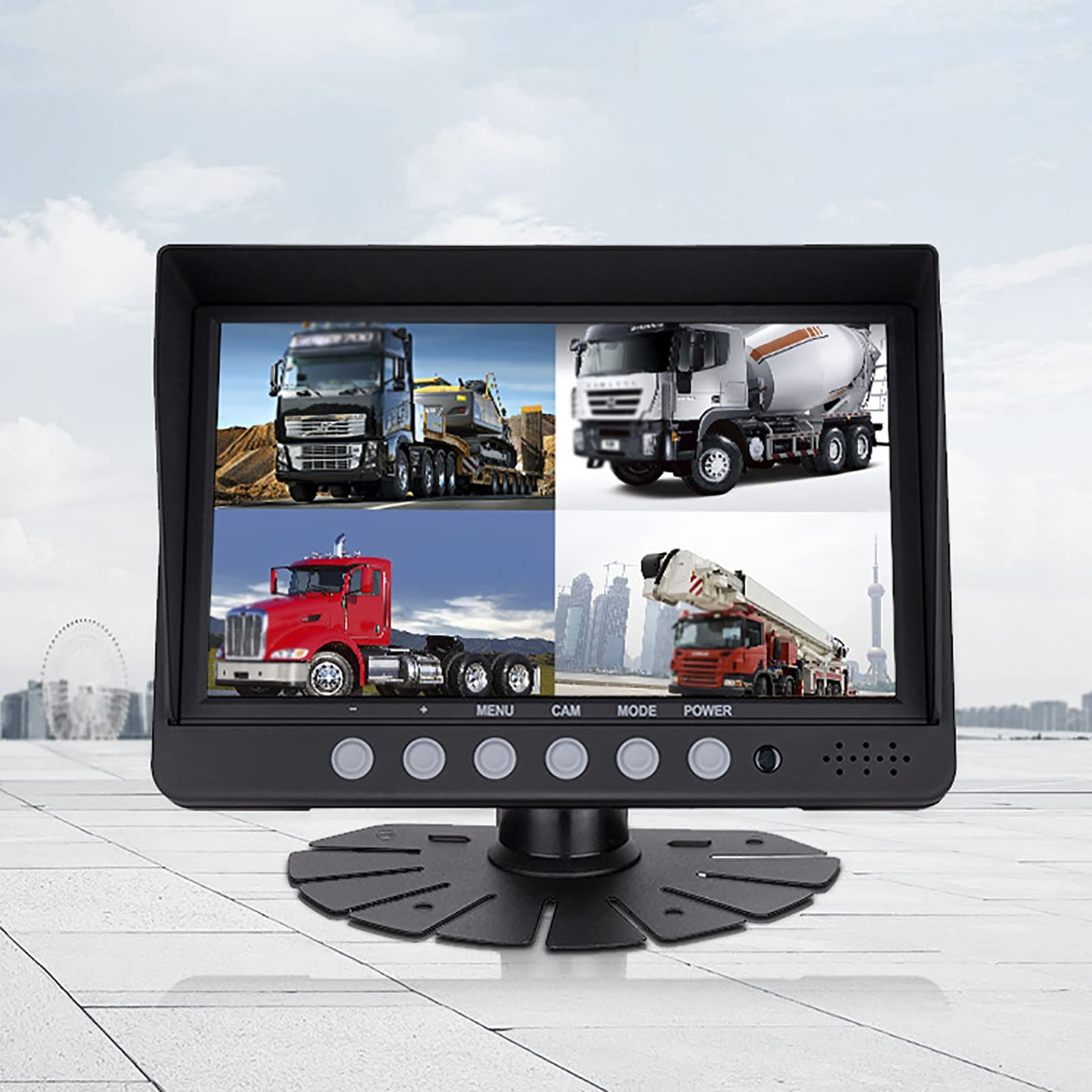 Amazon.co.jp: 車のモニター 車7インチデジタル液晶モニターカー4