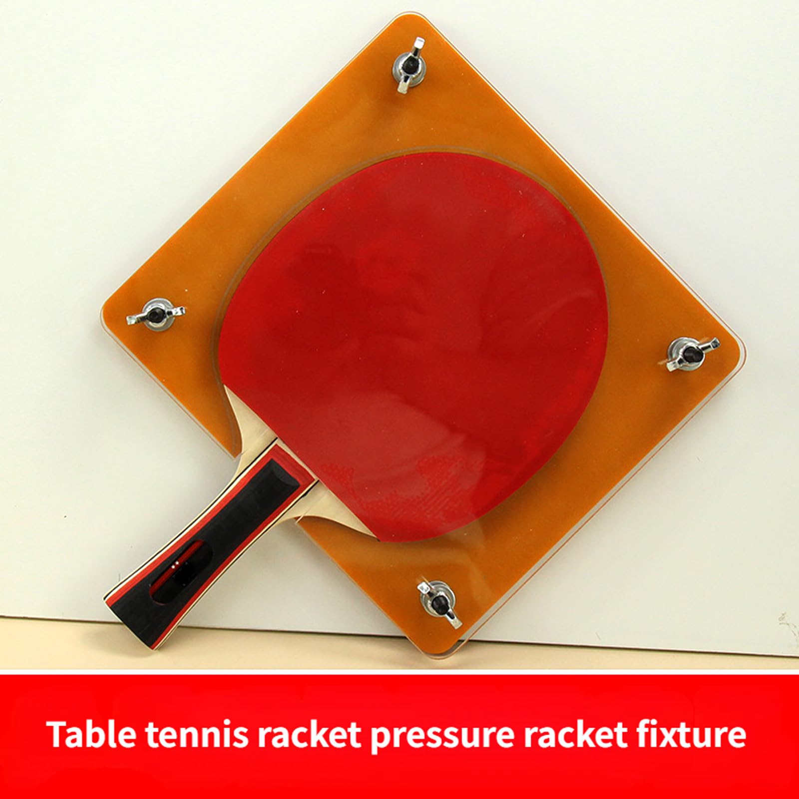 Pingpong Racchetta Morsetto Paddle Press Dispositivo Appiattimento con superfici antiscivolo Installazione Pingpong Paddle Leveler Tool
