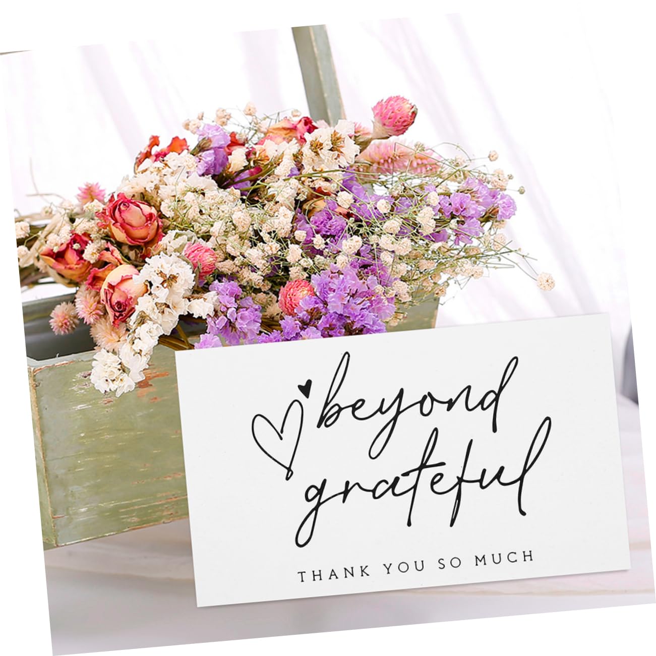 NUOBESTY 3 Sätze Danke Karte Glückwunsch Card Sleeves Thank You Cards Card Verpackungen present Card Geschenkverpackungen Geschenkpakete Postcards Papier 150 Stück * 3