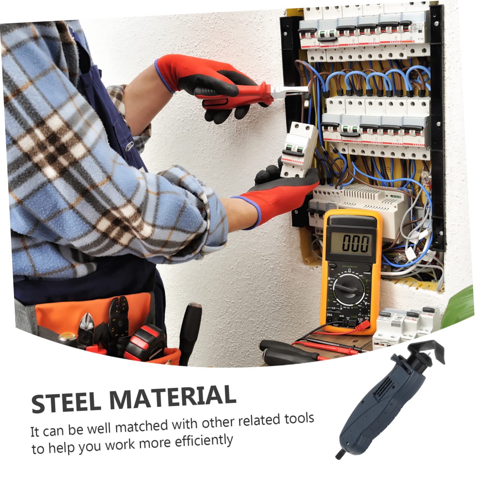 Pinza Per Utensili Multiuso Pinza Pratica Per Riparazioni Elettriche Impugnatura Comoda Materiali Ecosostenibili Leggera e Portatile Per Uso Quotidiano