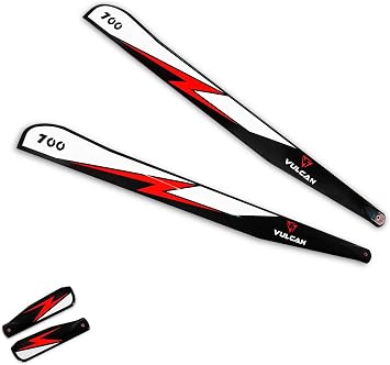 Vulcan ROTORS Precision Rotor Blades Red Evo VMB-700EVOR