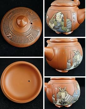 明治期 白泥獣口 提手式急須 高台水注 煎茶道具☆