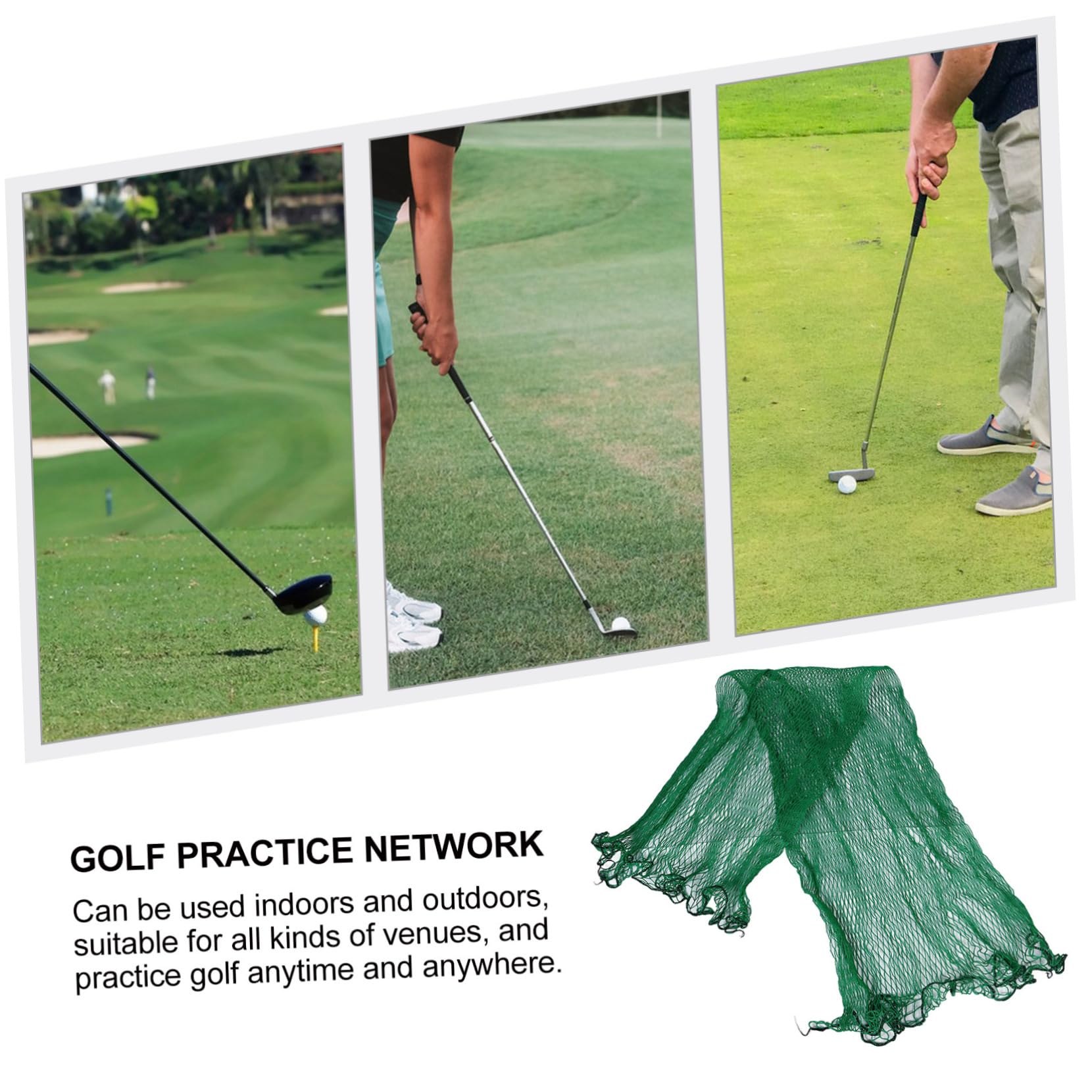 Práctica Portátil para Entrenamiento Interior y Exterior De Resistente para Golfistas y Al Deporte