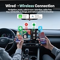 Vista 3 de OTTOCAST Car TV Mate Max, 2025 Fire TV Stick Converter & Screen Mirroring Adapter for Wireless CarPlay/Android Auto, HD HDMI Car Adapter Cast