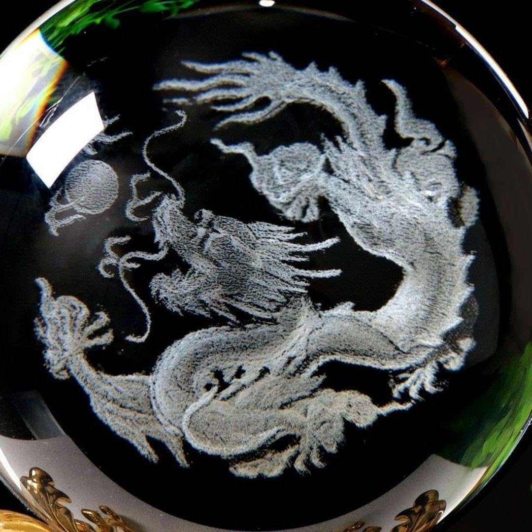 クリスタルドラゴン水晶玉 Amazon.co.jp: 水晶 龍 クリスタル 風水 水晶玉 開運 邪気払い 縁起物