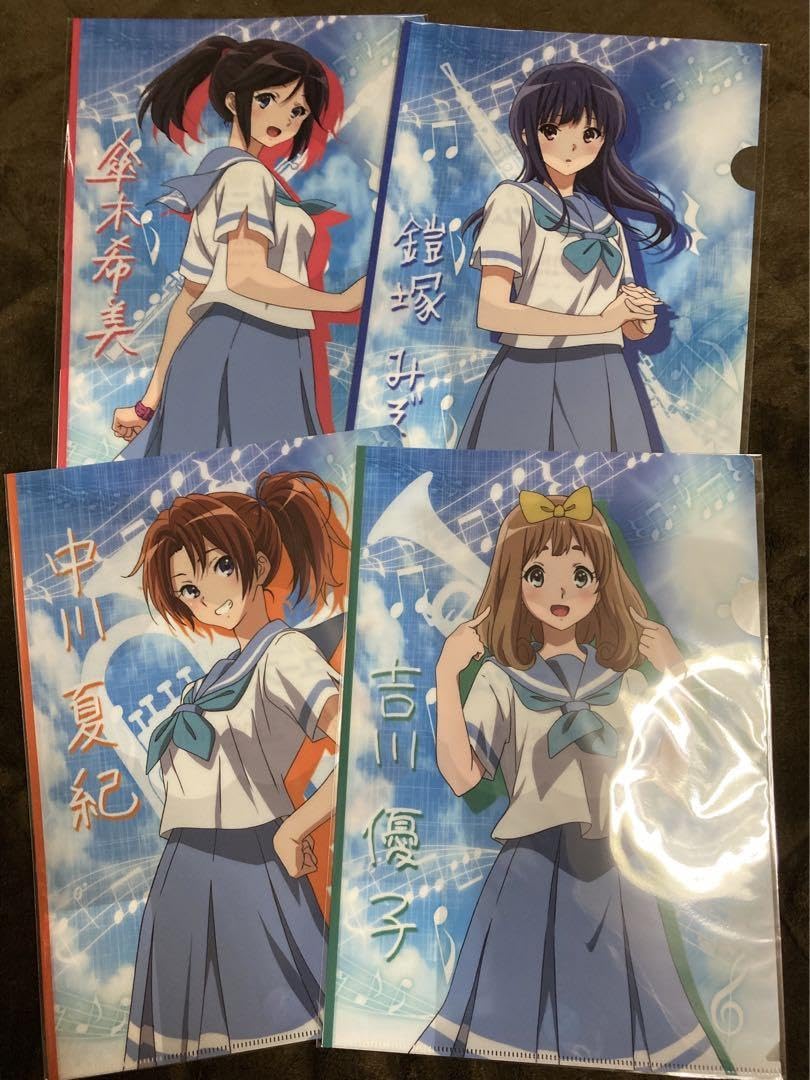 Amazon.co.jp: 響け ユーフォニアム 京都タワー クリアファイル 4種