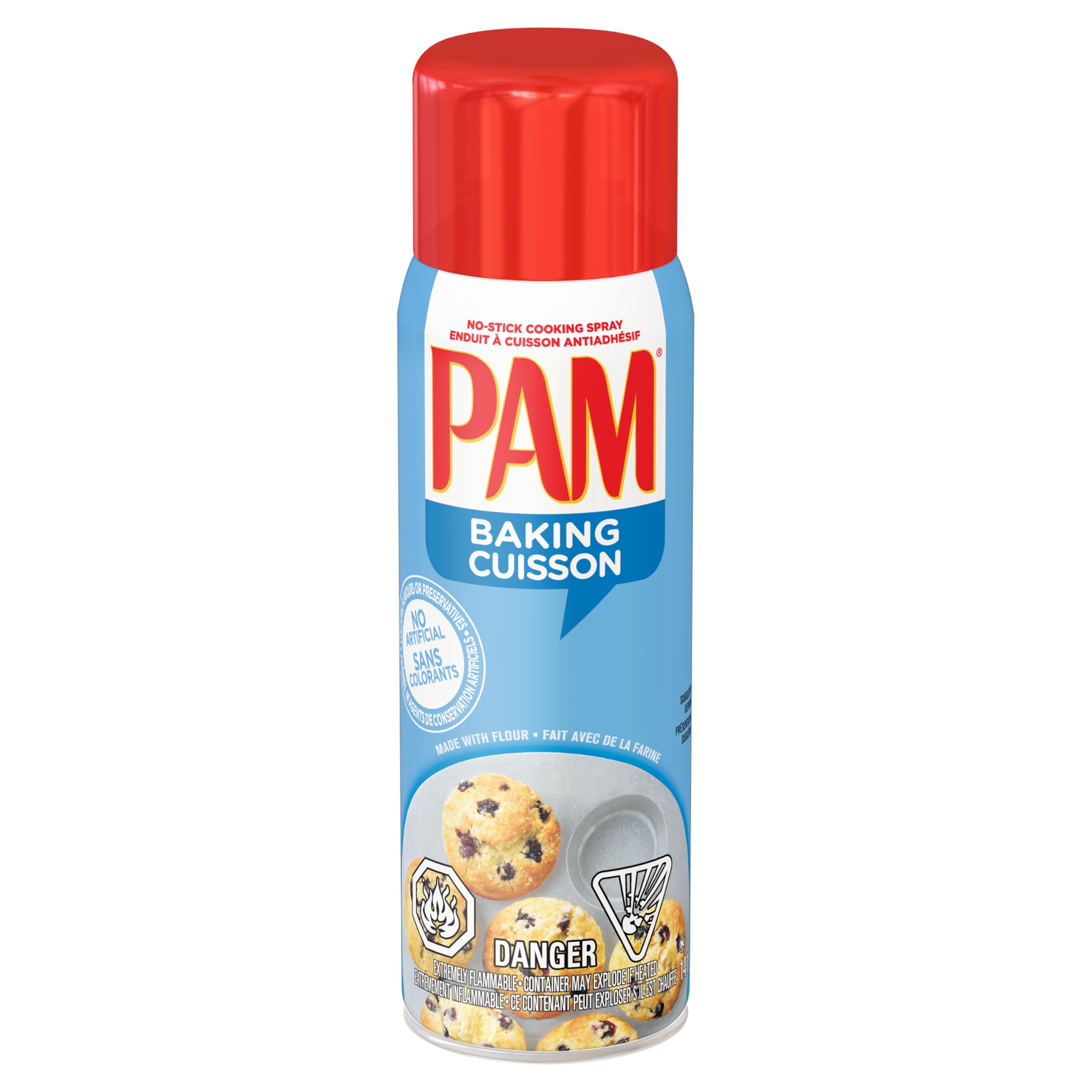 Pam Baking Cuisson No-Stick Cooking Spray, 141g