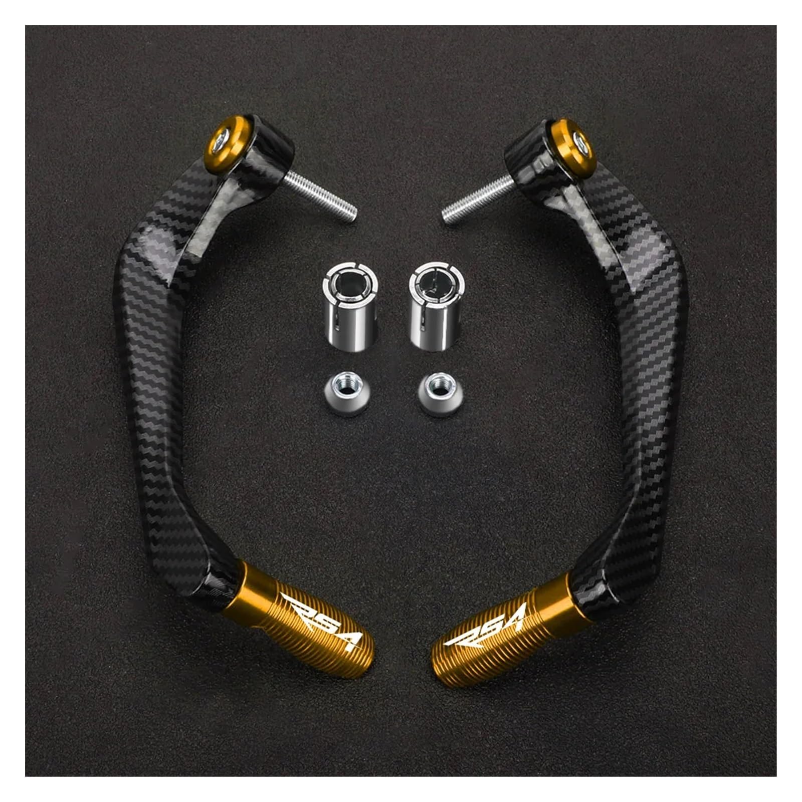 WWDHOBNT Motorcycle Handlebar Brake Clutch Levers Protector Guard Handle Bar for Apr&Ilia RS4 RS125 RS50 RS 125 50 1999-2022 2024 Clutch levers Hand Guards