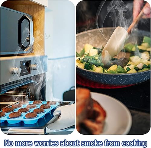 Miniatura 4 de Cubierta para detector de humo, cubierta de pintura de polvo para alarma de humo, cubierta de alarma de incendios, cubierta de plástico grueso