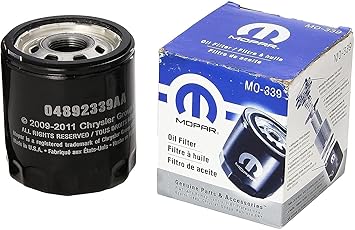 Genuine Chrysler Mopar 4892339AB Engine Oil fFilter