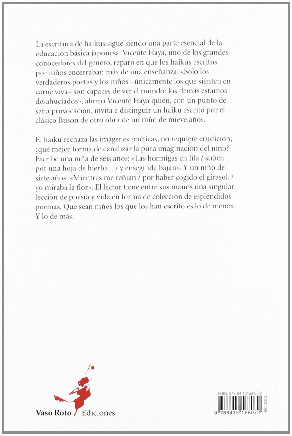 La inocencia del haiku (Spanish Edition)      Paperback – May 1, 2012