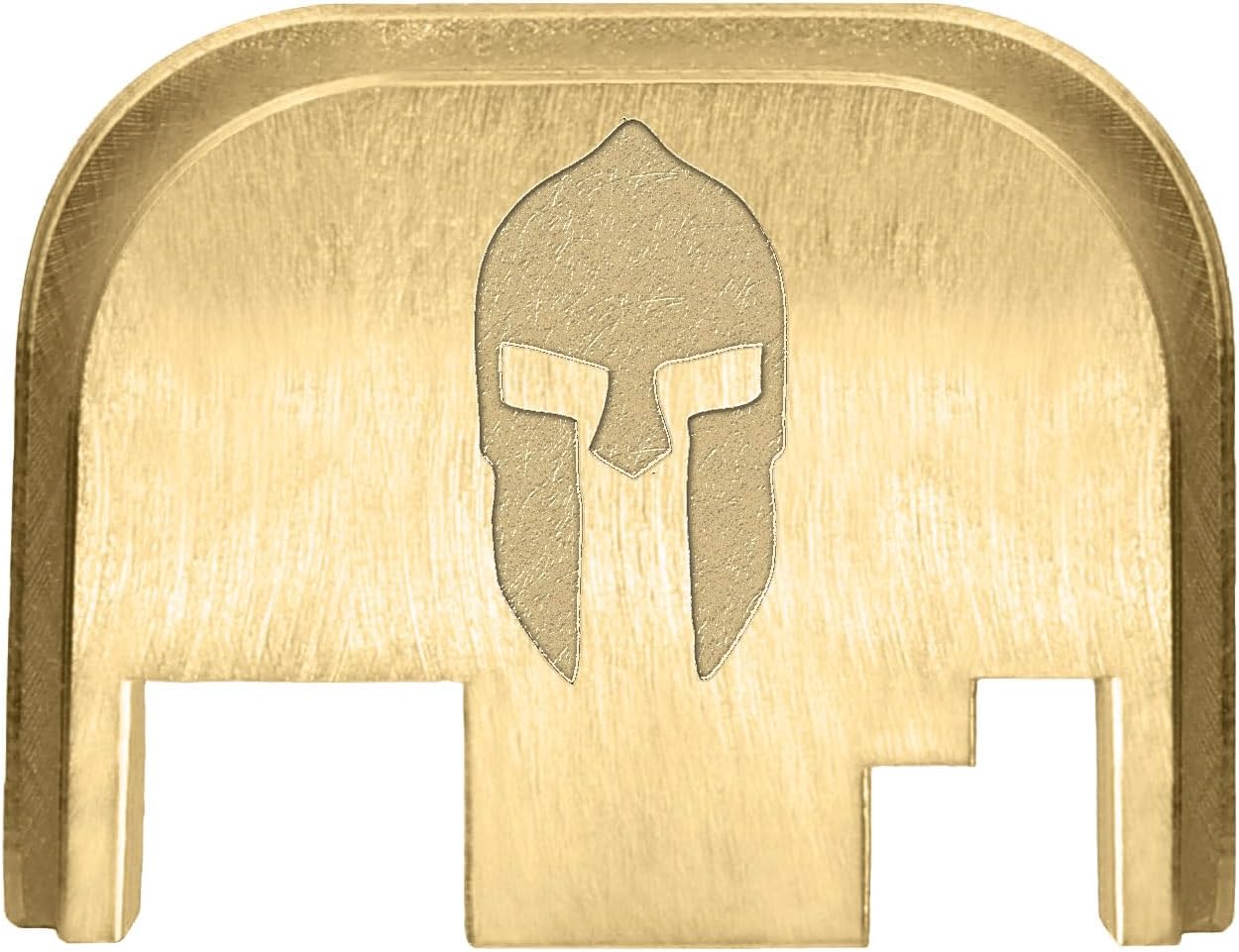NDZ Performance Rear Slide Cover Back Plate for Gen 1-4 Glock 17 19, 9mm .40 .357 .45, Custom Laser Engraved Images on Brass, Made in the USA - Choose Image & Engraving Color