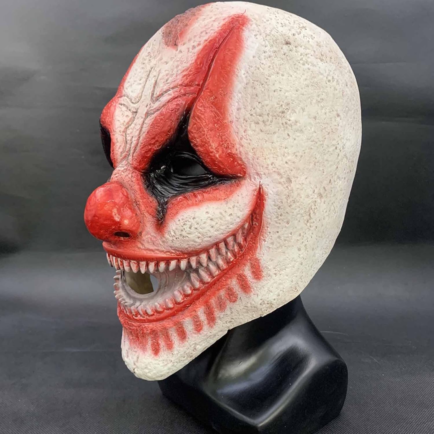 Terrifying Clown Mask Halloween Role Playing Latex Mask Halloween Masquerade Party Costume props.