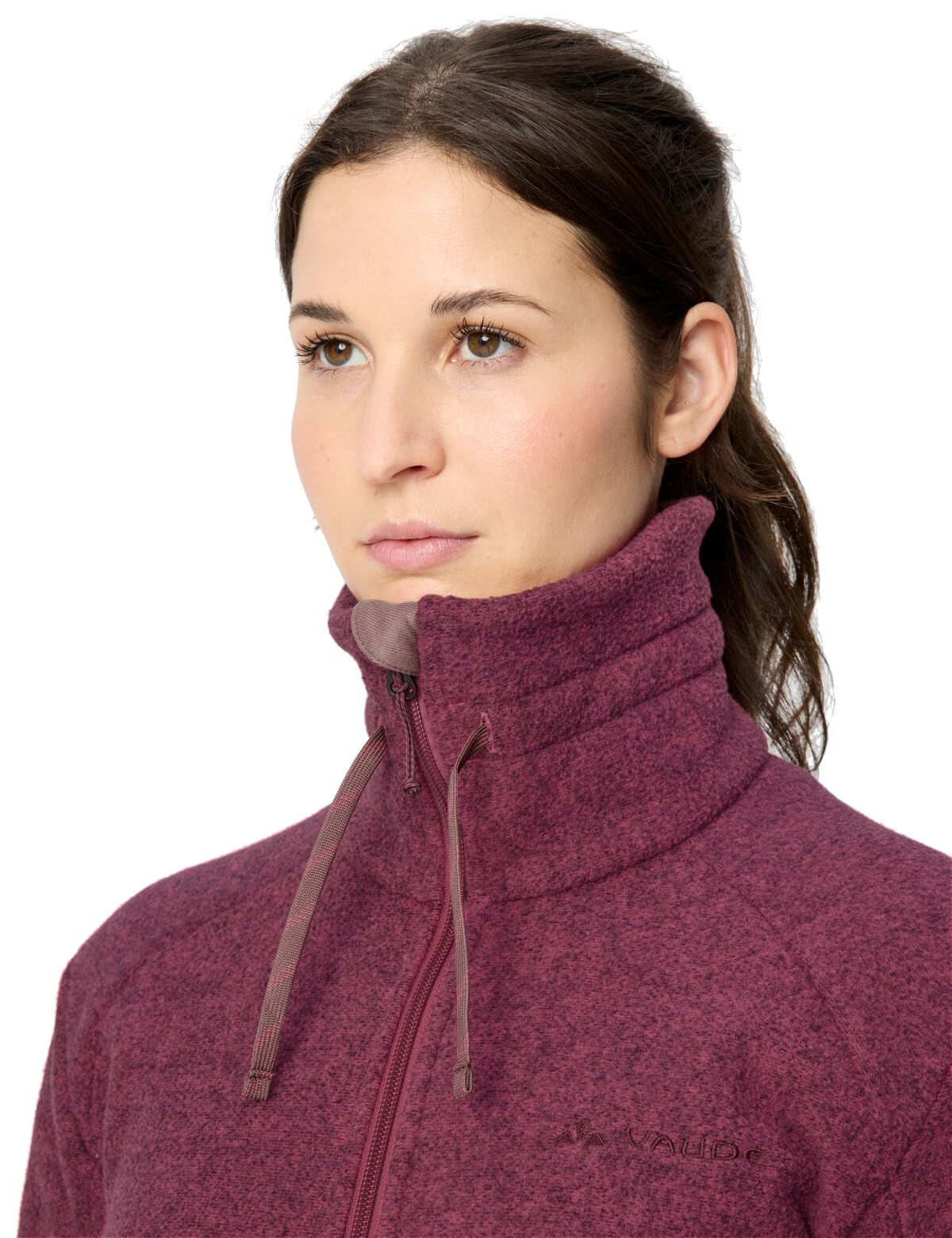 VAUDE Chaqueta de forro polar para mujer, muy cálida para invierno, para senderismo, viajes y uso diario
