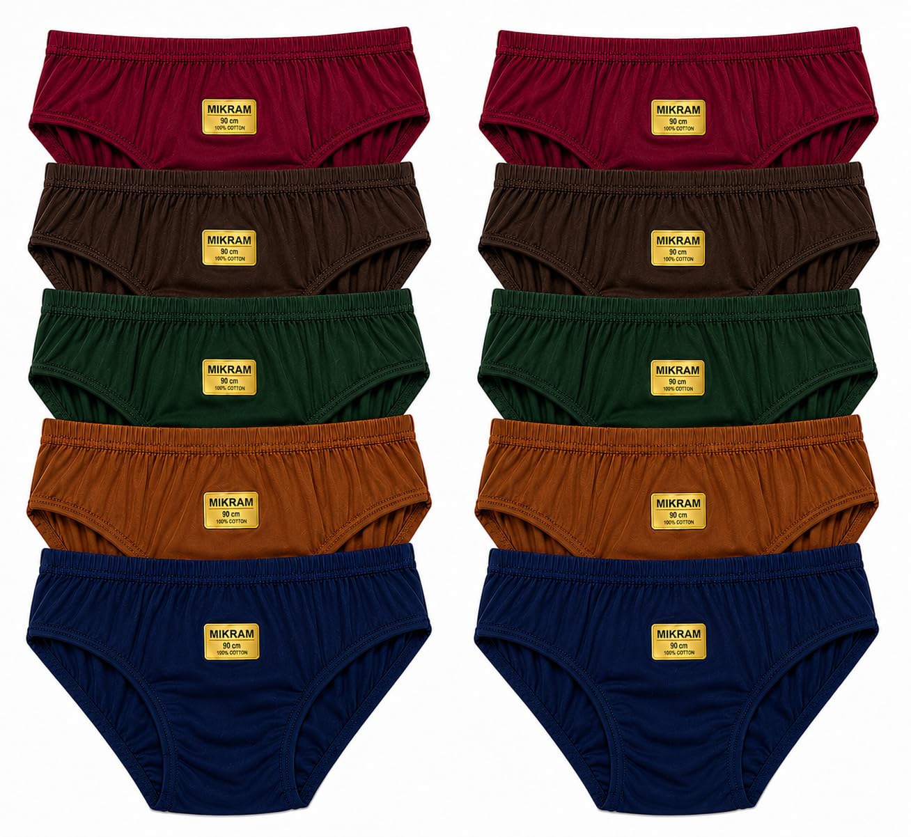 MIKRAM Womens Cotton Panties & Briefs (Combo Pack of 10)-image-3