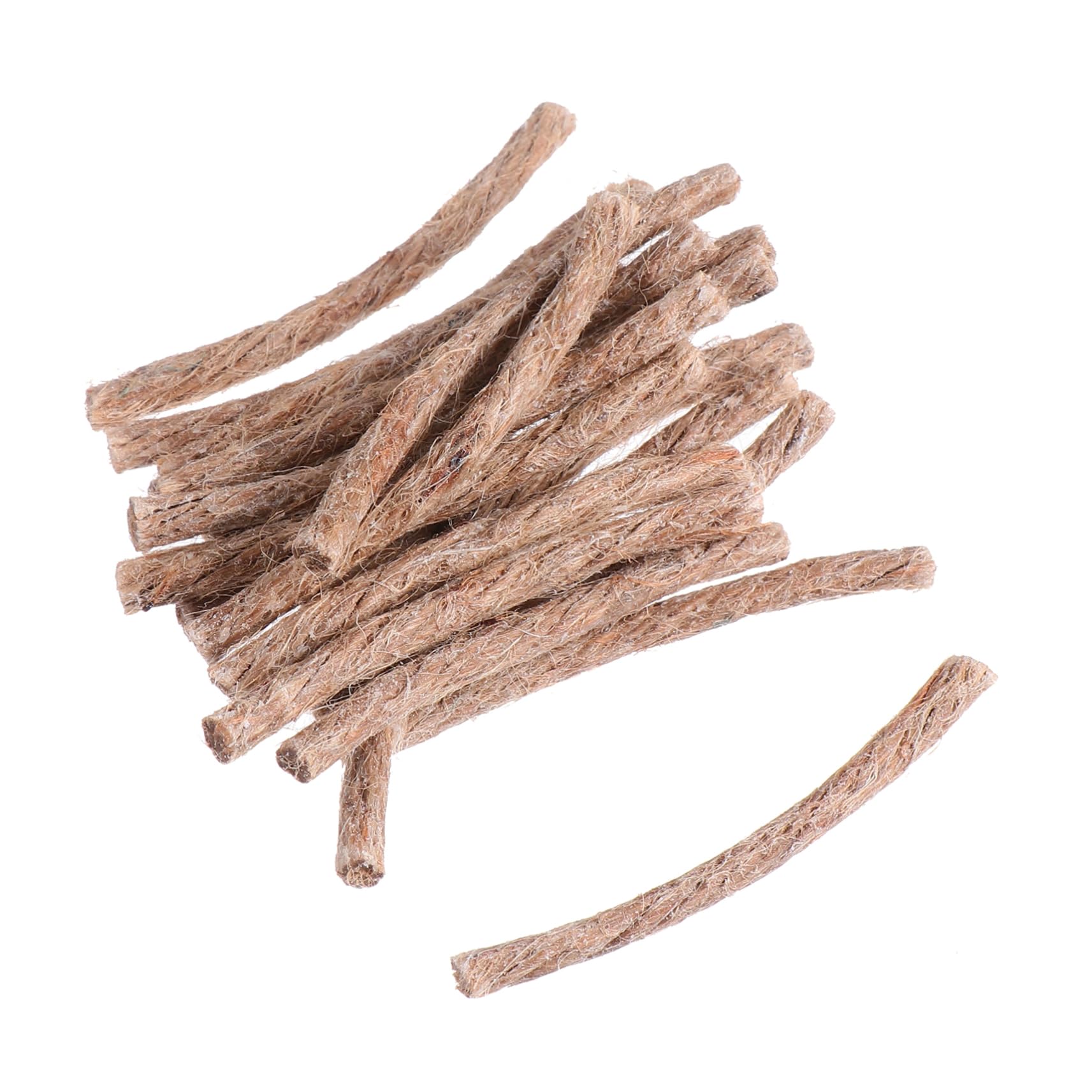 balacoo Twine Fire Starters 20 Pack Survival Wick Rope Wick Easy to Use Camping Fire Starter Rope