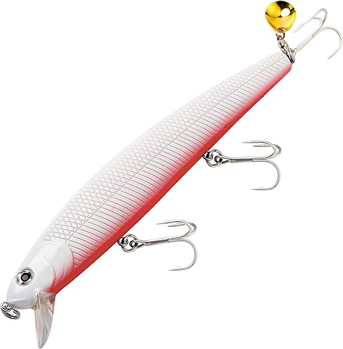 Miniatura 53 de Calissa Offshore Tackle 110mm and 140mm California Inshore Fishing - Special Jerkbait Crankbait Surf Flash Fishing Salt Pro Lure Minnow Zebra MS