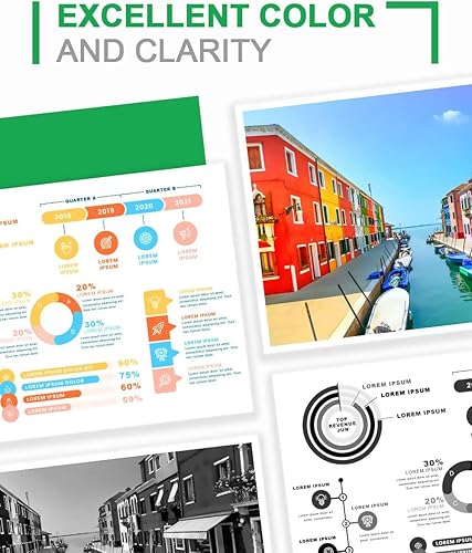 Miniatura 6 de 970XL 971XL 970 971 Cartuchos de tinta compatibles de repuesto para HP 970 971 XL, funciona para impresora HP Officejet Pro X576dw X451dn X451dw