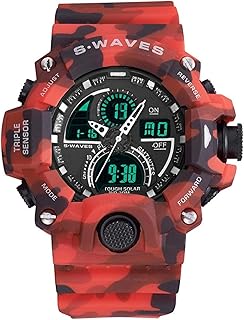 GUOJIAYI Orologio da Uomo Impermeabile Cronografo Orologio Digitale