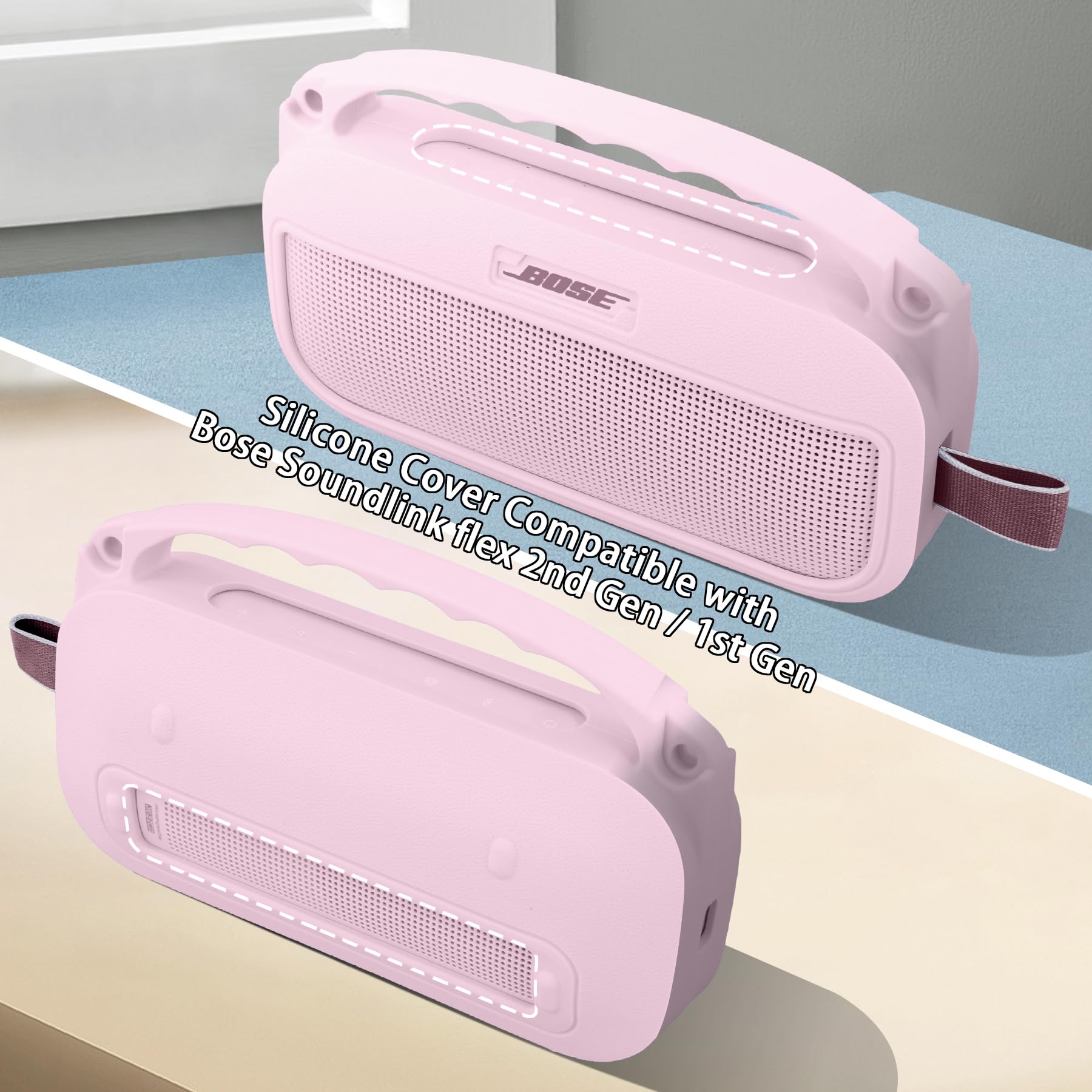 Amazon.com: co2CREA Soft Silicone Case for Bose SoundLink Flex 2nd