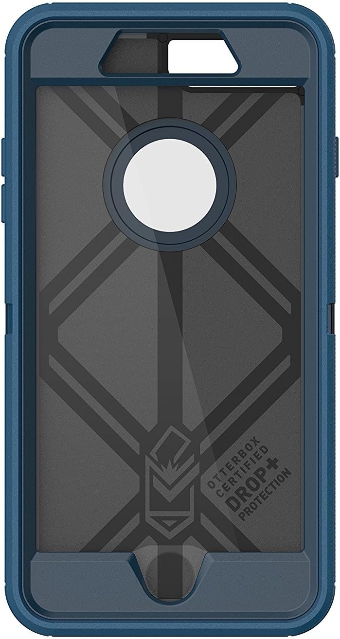 OtterBox Defender Screenless Series Case for iPhone 7 Plus (ONLY) Case Only - Non-Retail Packaging - Bespoke Way (Blazer Blue/Stormy SEAS Blue)