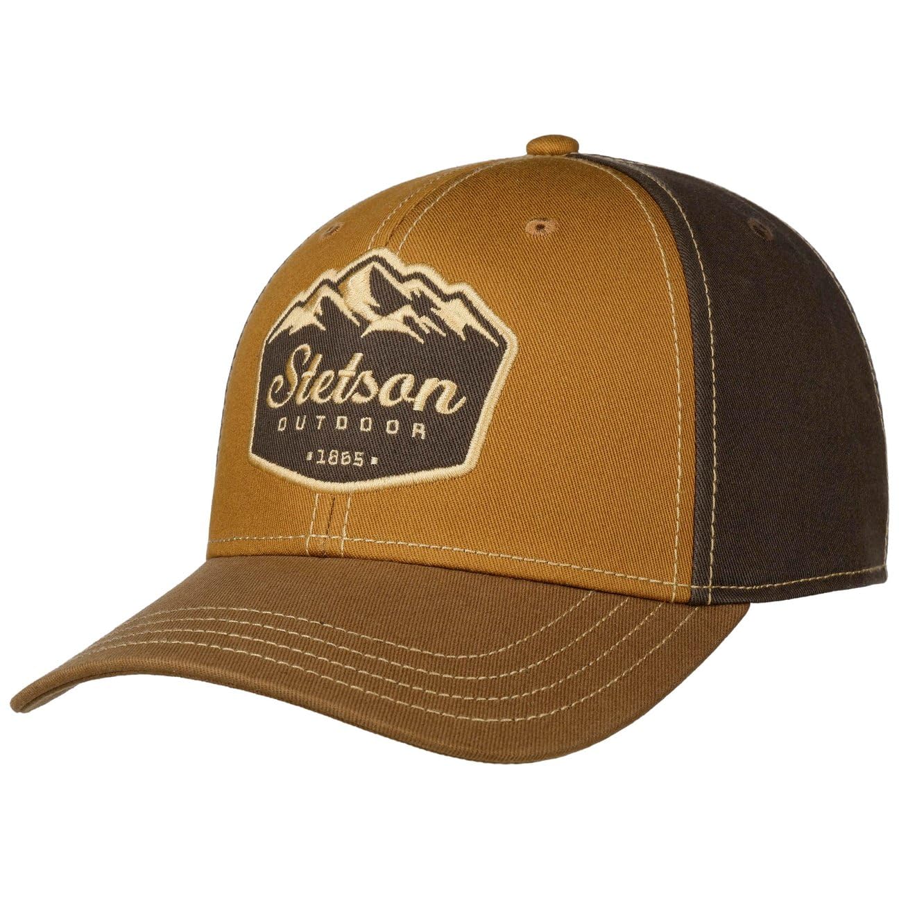 Stetson Outdoor Ranger Cap Basecap Basecap czapka bejsbolówka męska czapka bawełniana - snapback, metalowa klamra, z daszkiem na jesień i zimę