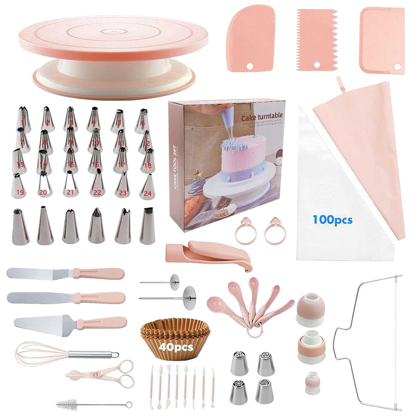 Kit Decorazione Torte Forniture Per Cupcake