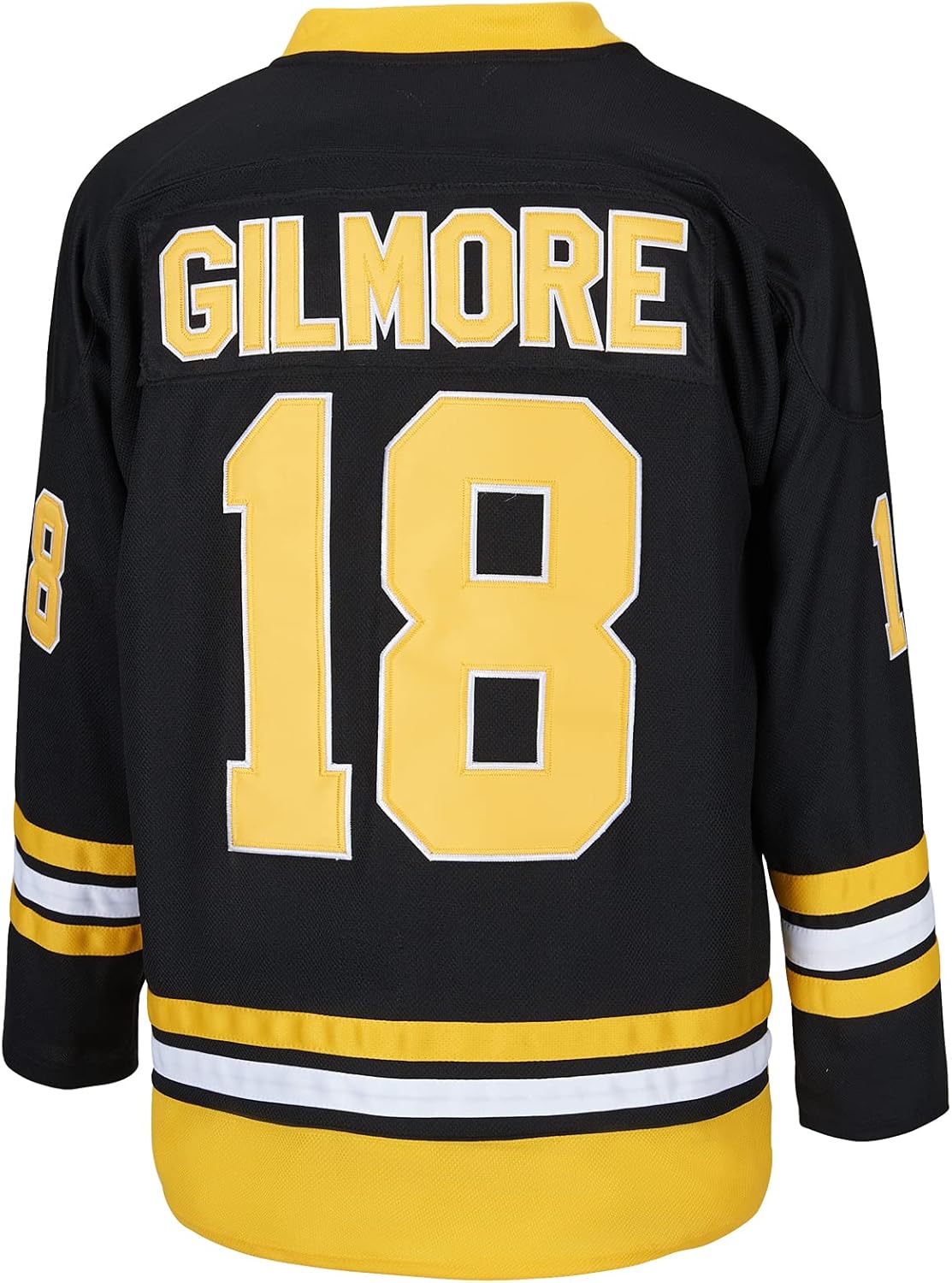 Men's #18 Happy Gilmore 1996 Movie Adam Sandler Ice Hockey Jersey Stitched - Image 3