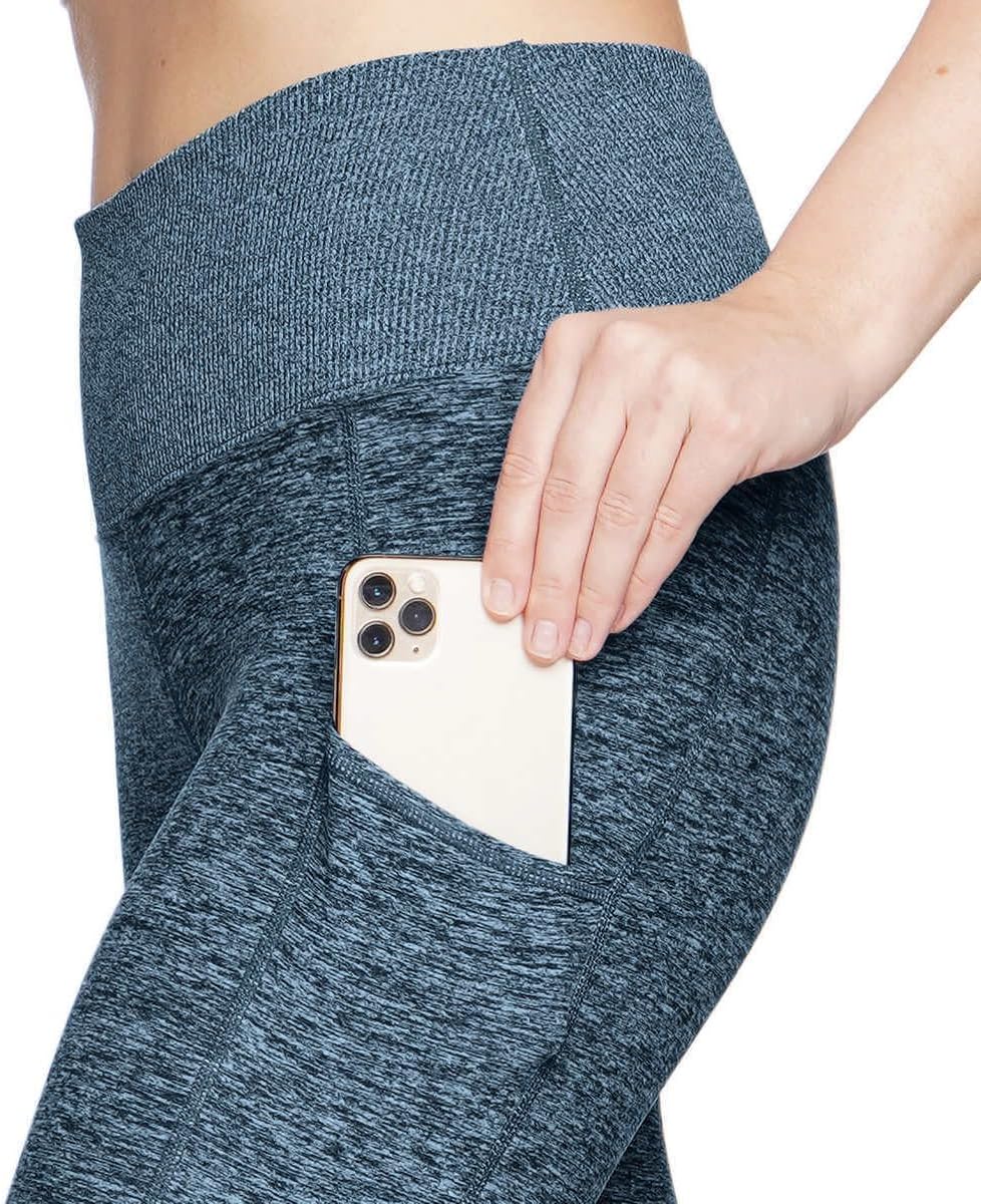 Kirkland Signature Women's Brushed Capri Legging - Image 2