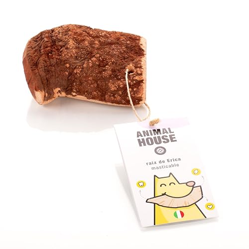Animal House - Raíz de Brezo para Perros - Masticable Natural - Mejora la Higiene Bucal