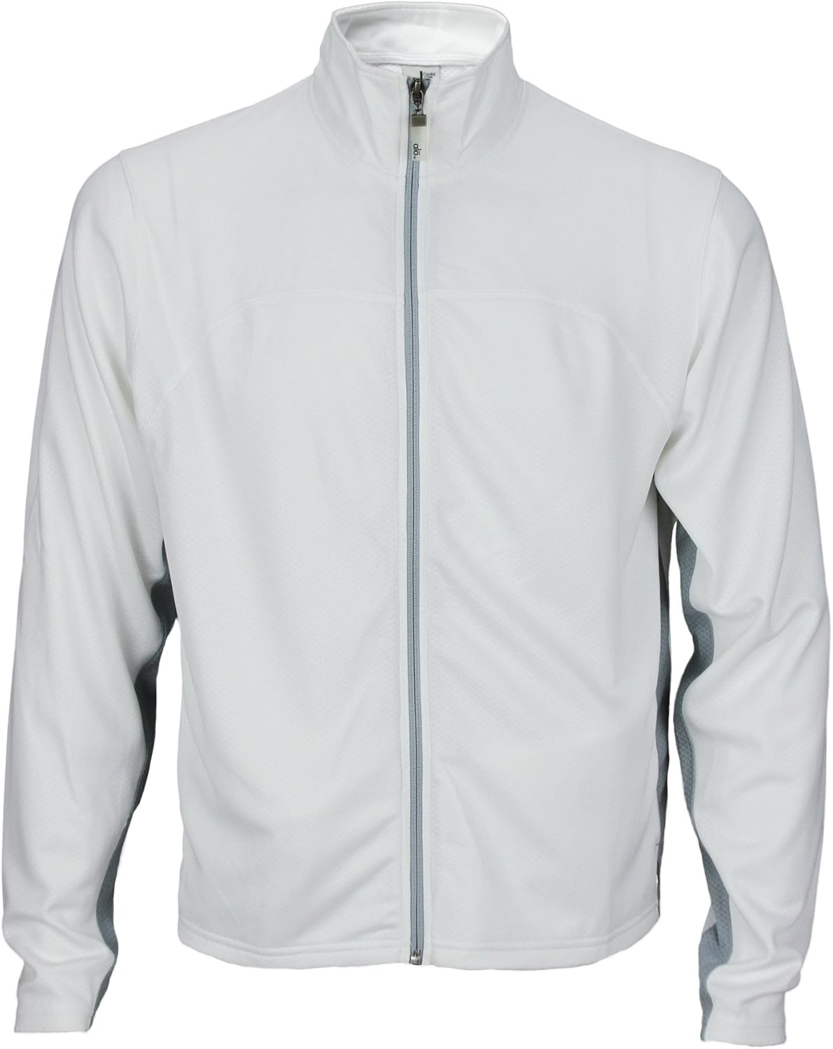 Alo Yoga Men's Light Weight Runners Jacket White : Clothing, Shoes & Jewelry