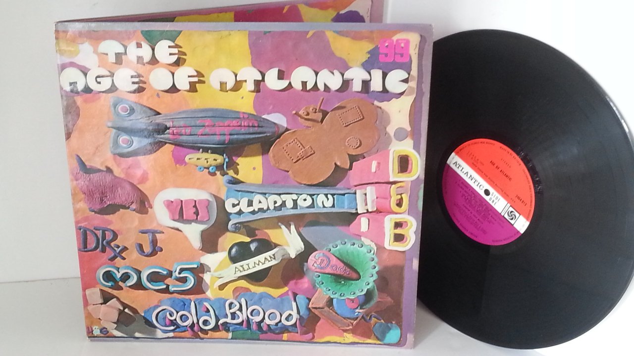 THE AGE OF ATLANTIC Led Zeppelin, Yes, Dr J, MC5, Clapton, Buffalo Springfield, Vanilla Fudge, Iron Butterfly, Allman Bros, Dada.