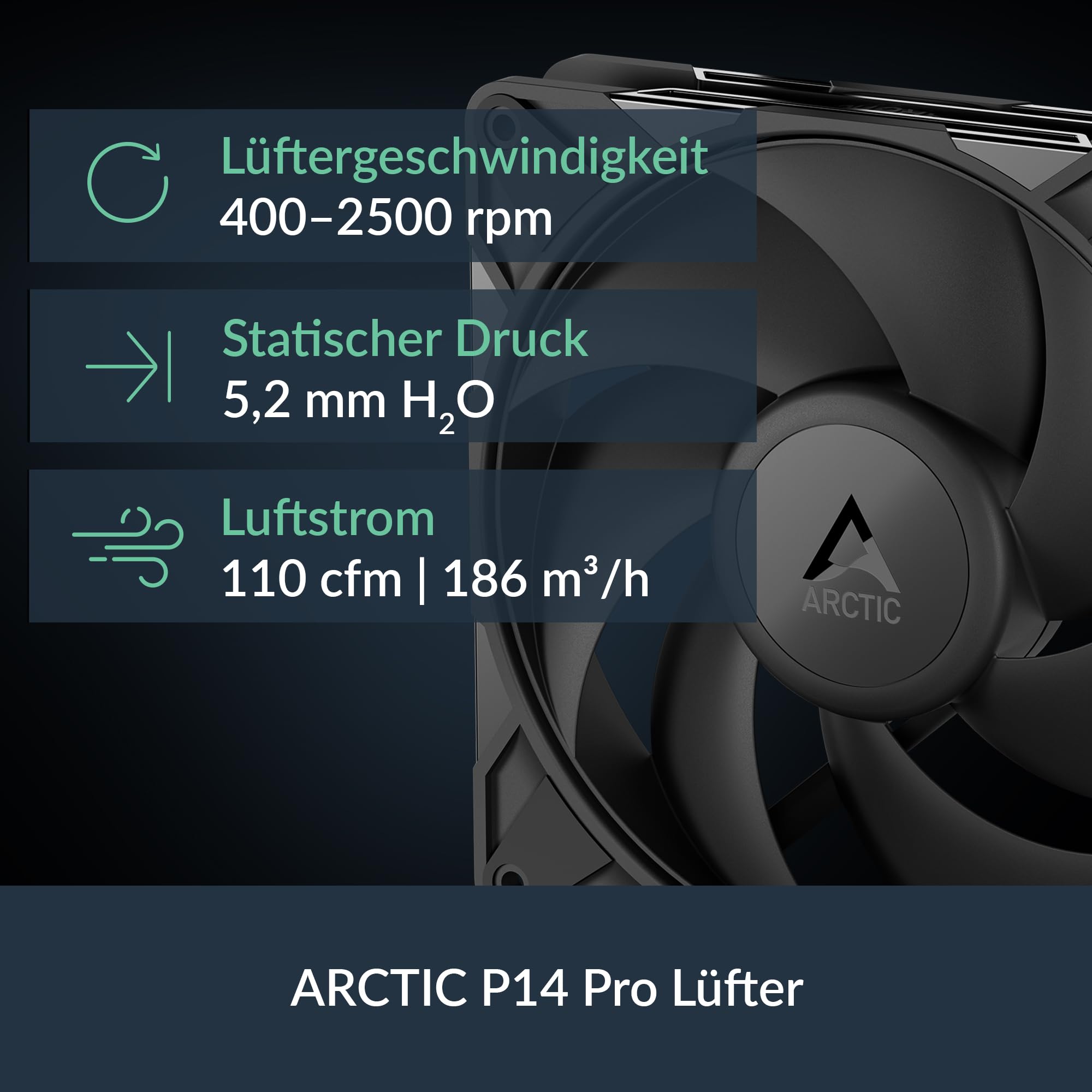 ARCTIC Liquid Freezer III Pro 280 - Wasserkühlung PC, AIO CPU Wasserkühler, 2x140 mm, 38 mm Radiator, PWM-Pumpe, VRM-Lüfter, AMD AM5/AM4, Intel LGA1851/1700 Contact Frame - Schwarz